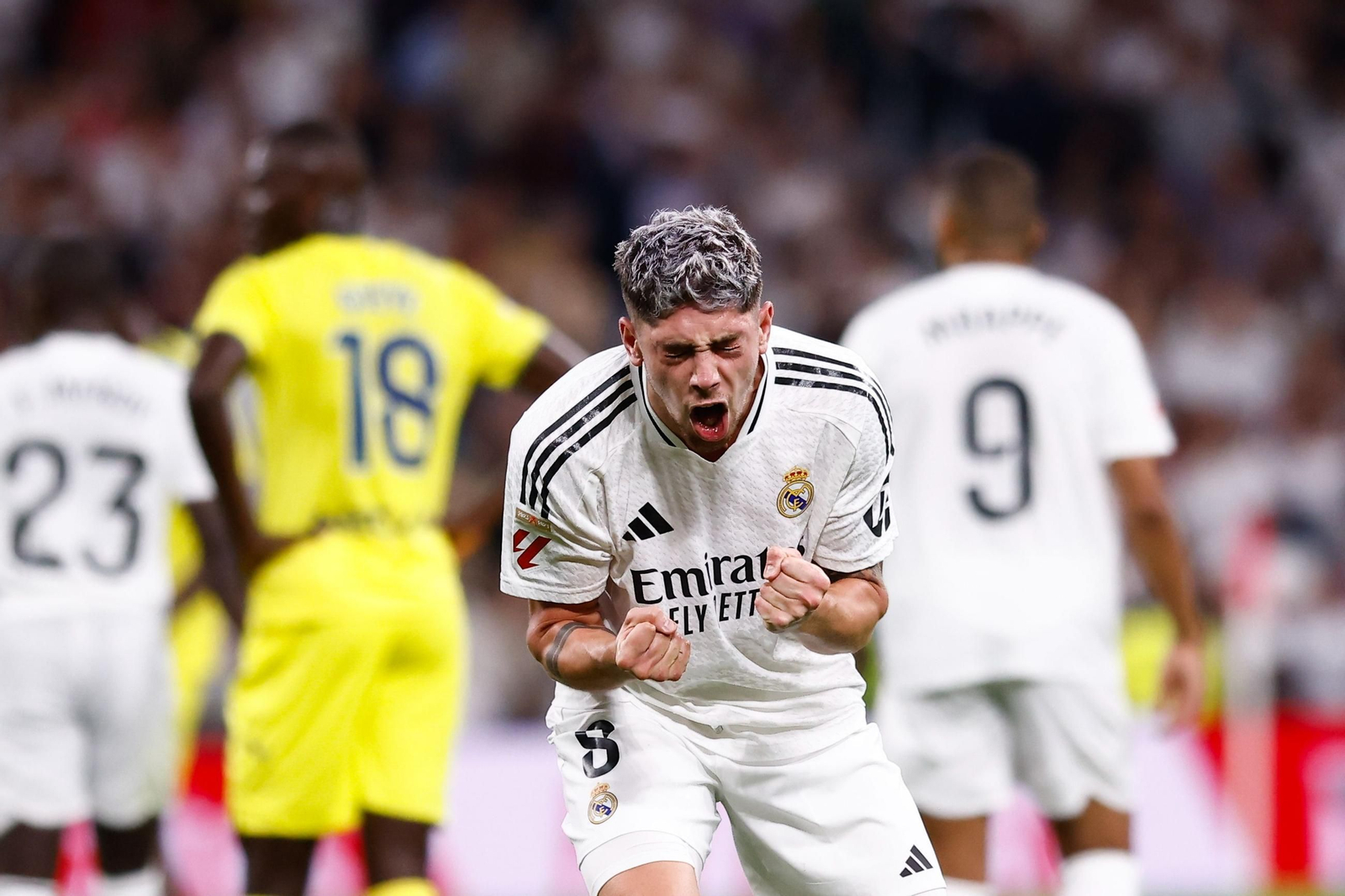 Las mejores imágenes del Real Madrid - Villarreal