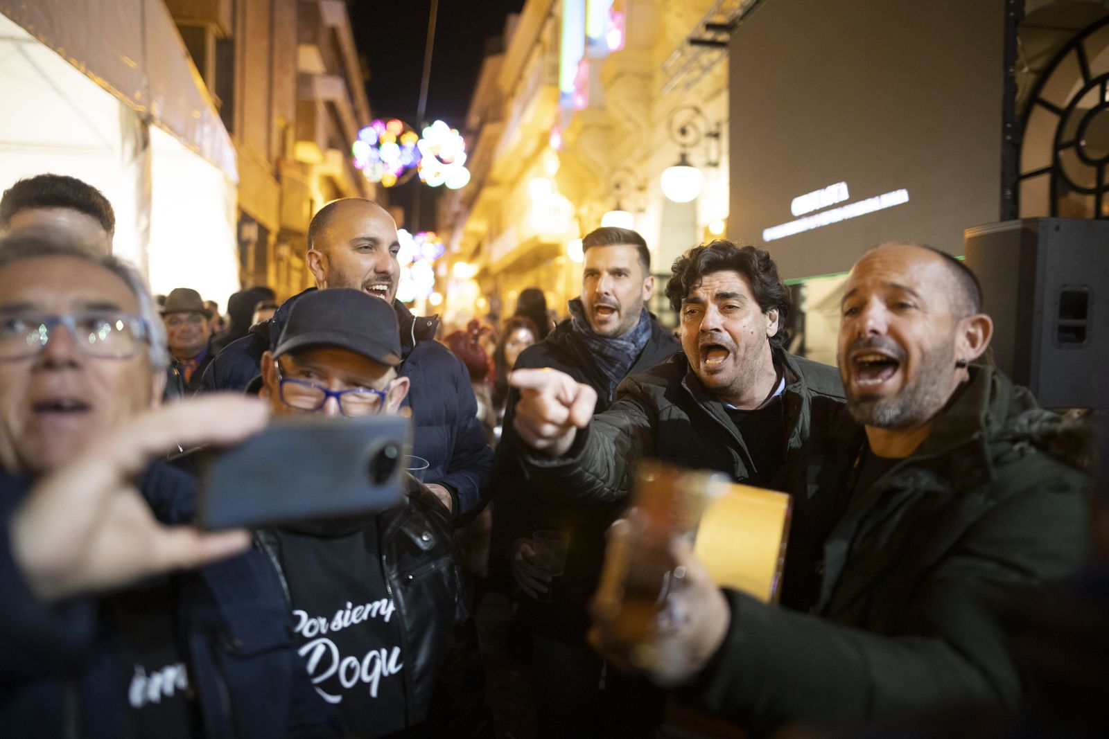 Ambiente en la final  del Carnaval Colombino