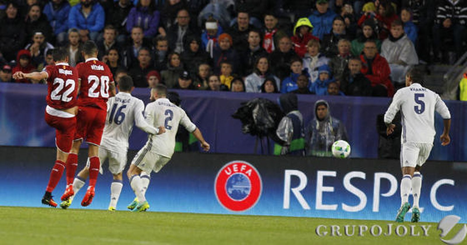 Las imágenes de la Supercopa de Europa Real Madrid-Sevilla