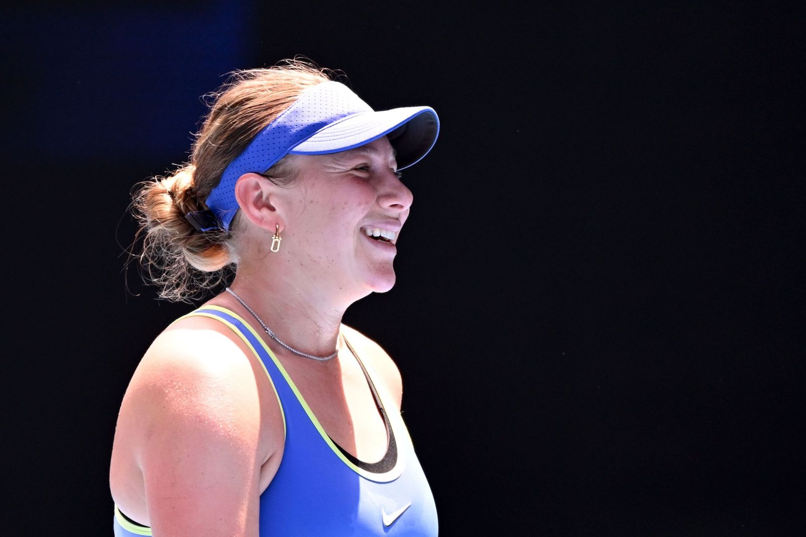 Las fotos de la retirada de Musetti ante Djokovic y del resto de cuartos de final