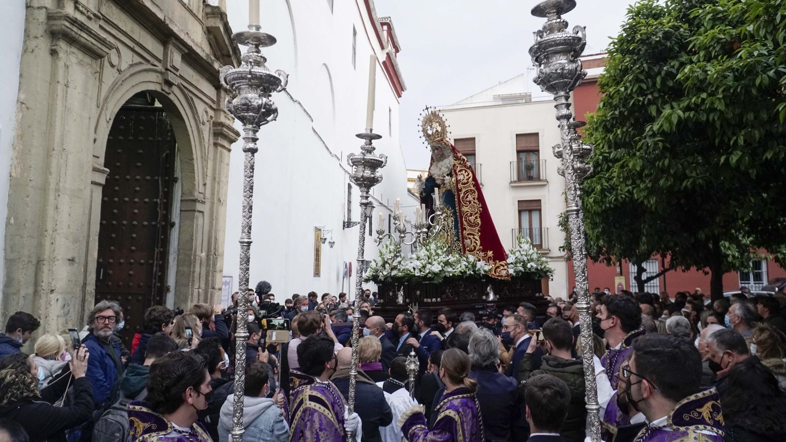 Imágenes del traslado del Beso de Judas