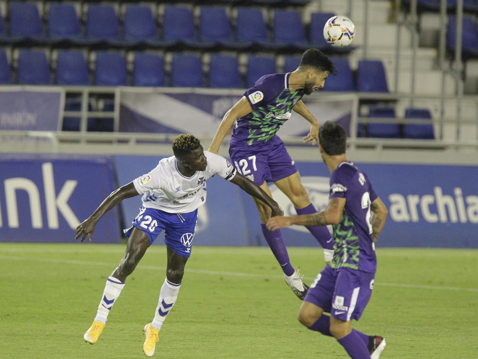 Las fotos del Tenerife-Málaga CF Las fotos del Tenerife-Málaga CF