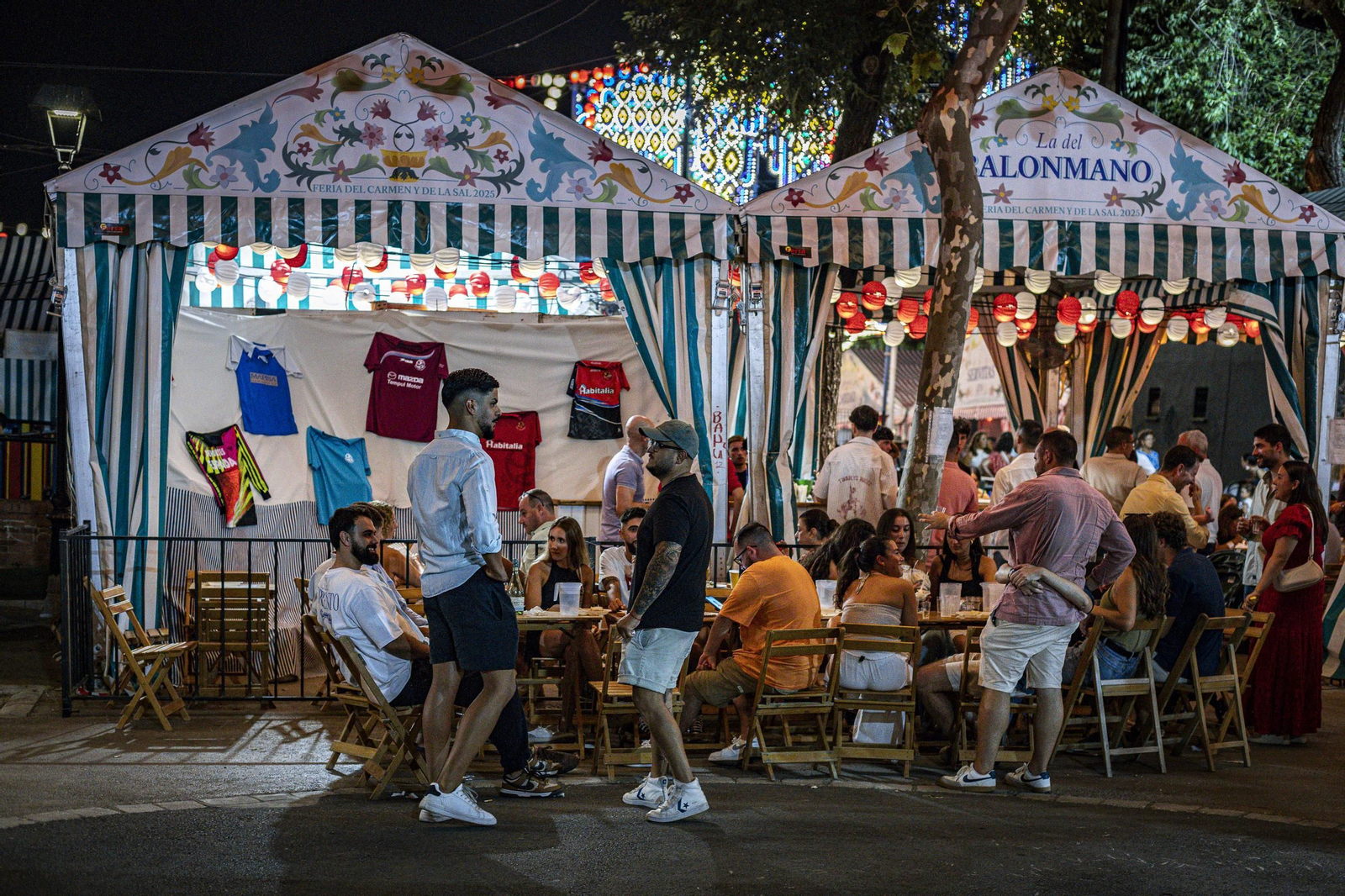 Búscate en las imágenes del jueves de la Feria del Carmen y de la Sal 2025 en San Fernando