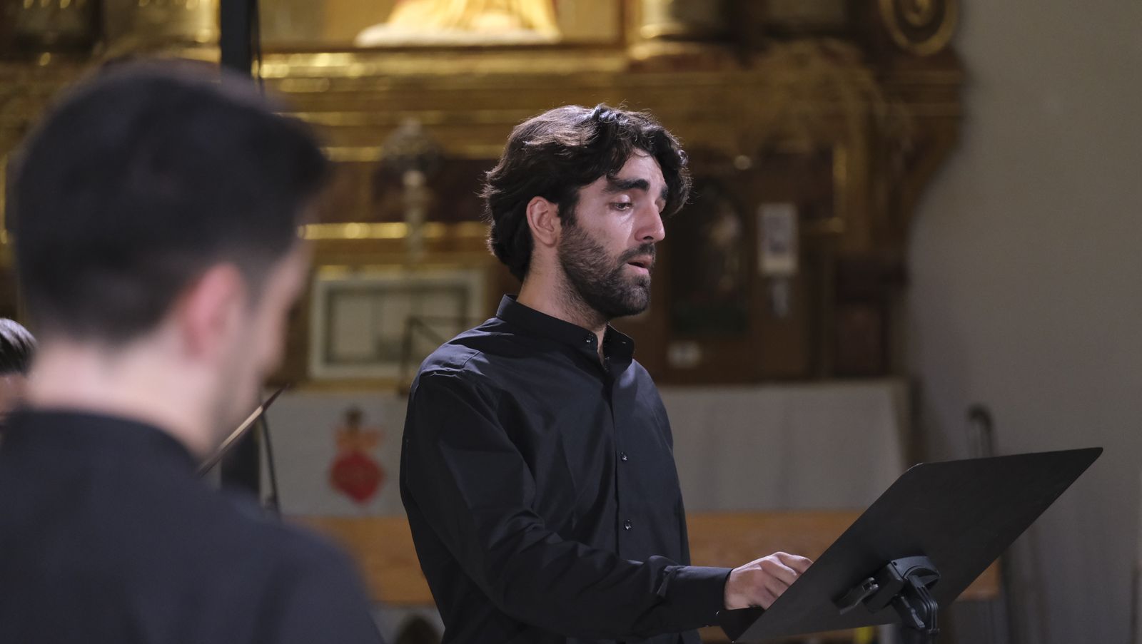 Imágenes de la actuación de Íliber Ensemble y el Coro Tomás Luis de Victoria en el XXI Festival de Música Renacentista y Barroca de Vélez Blanco