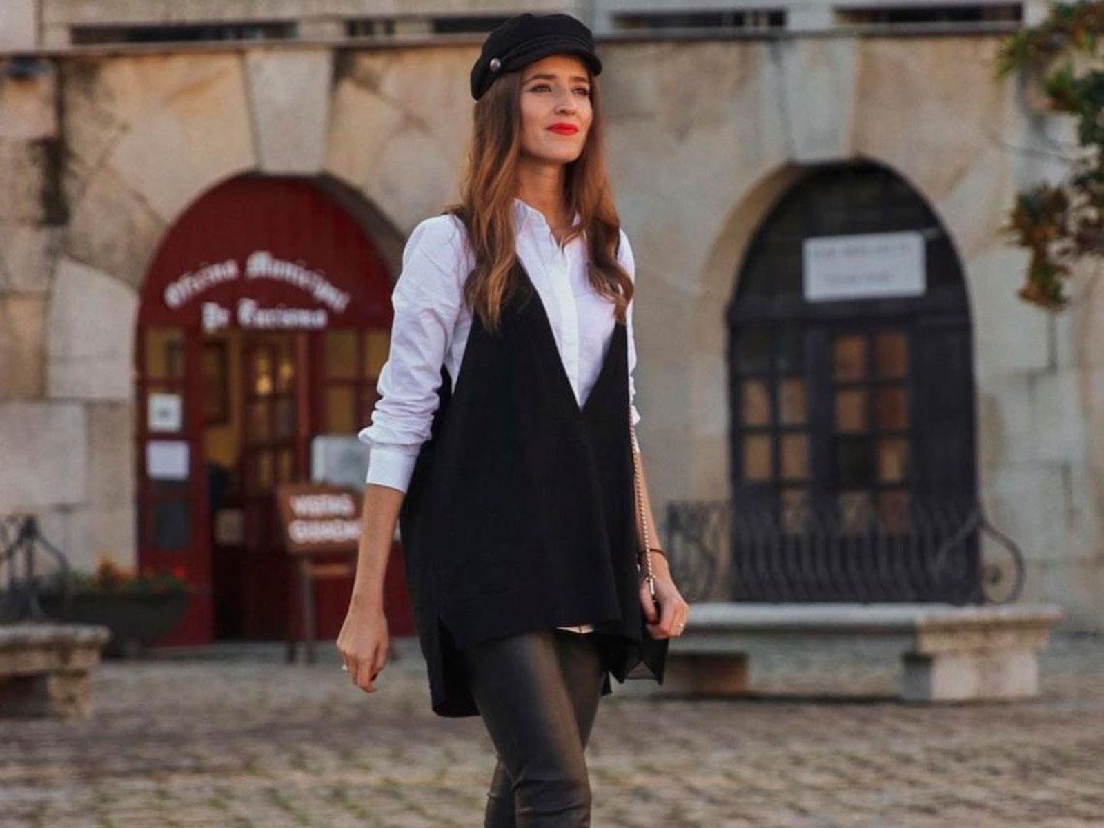 La influencer Sandra Majada nos descubre los leggins de efecto piel y térmicos con los que ir calentitas los días de frío.