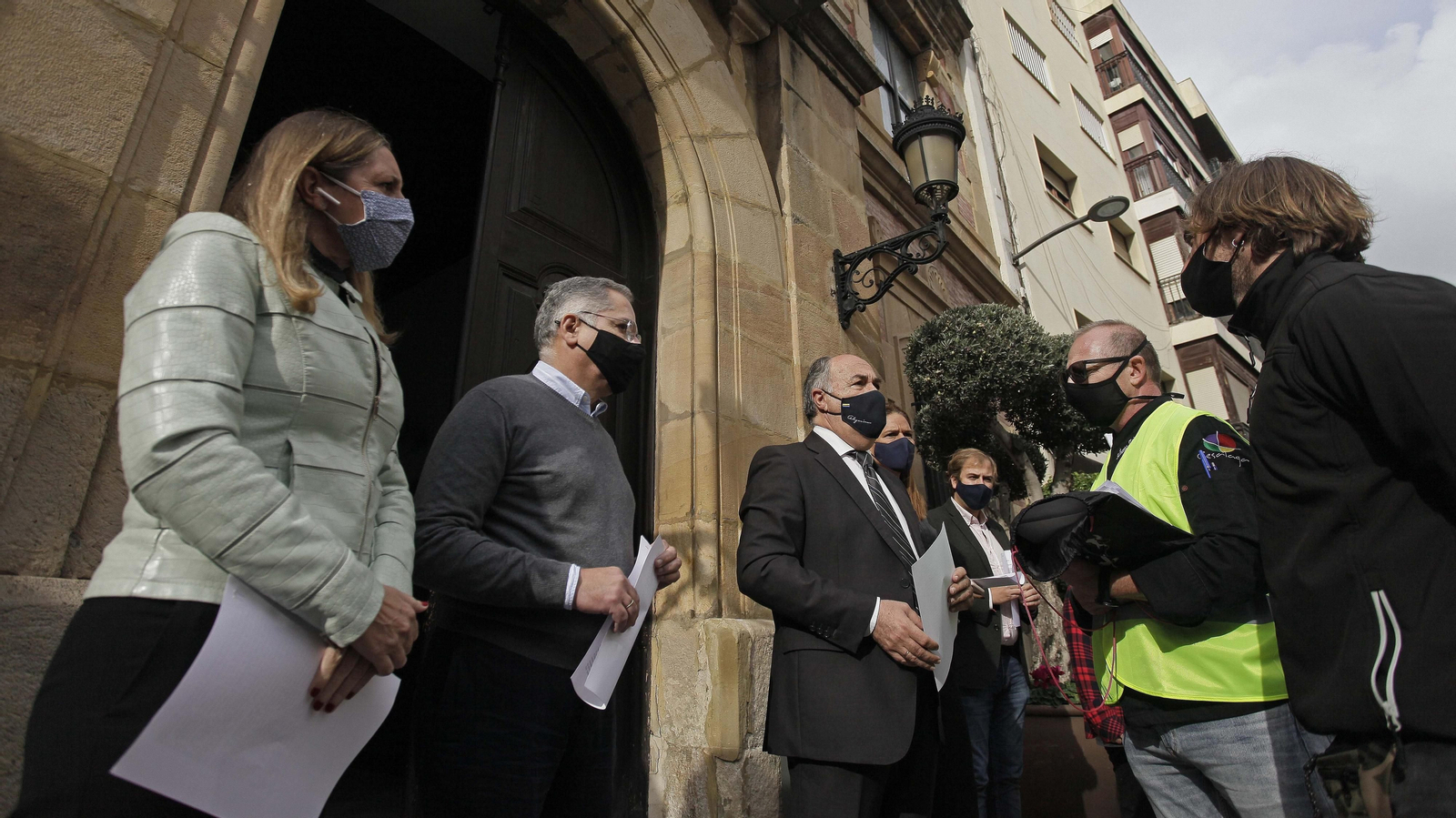 Fotos de la manifestación de la hostelería en Algeciras