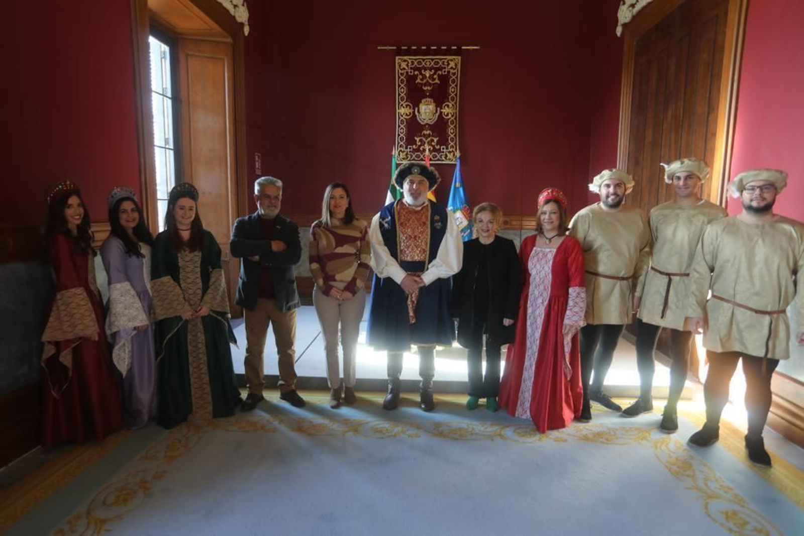 El Heraldo de los Reyes Magos, en el Ayuntamiento de San Fernando