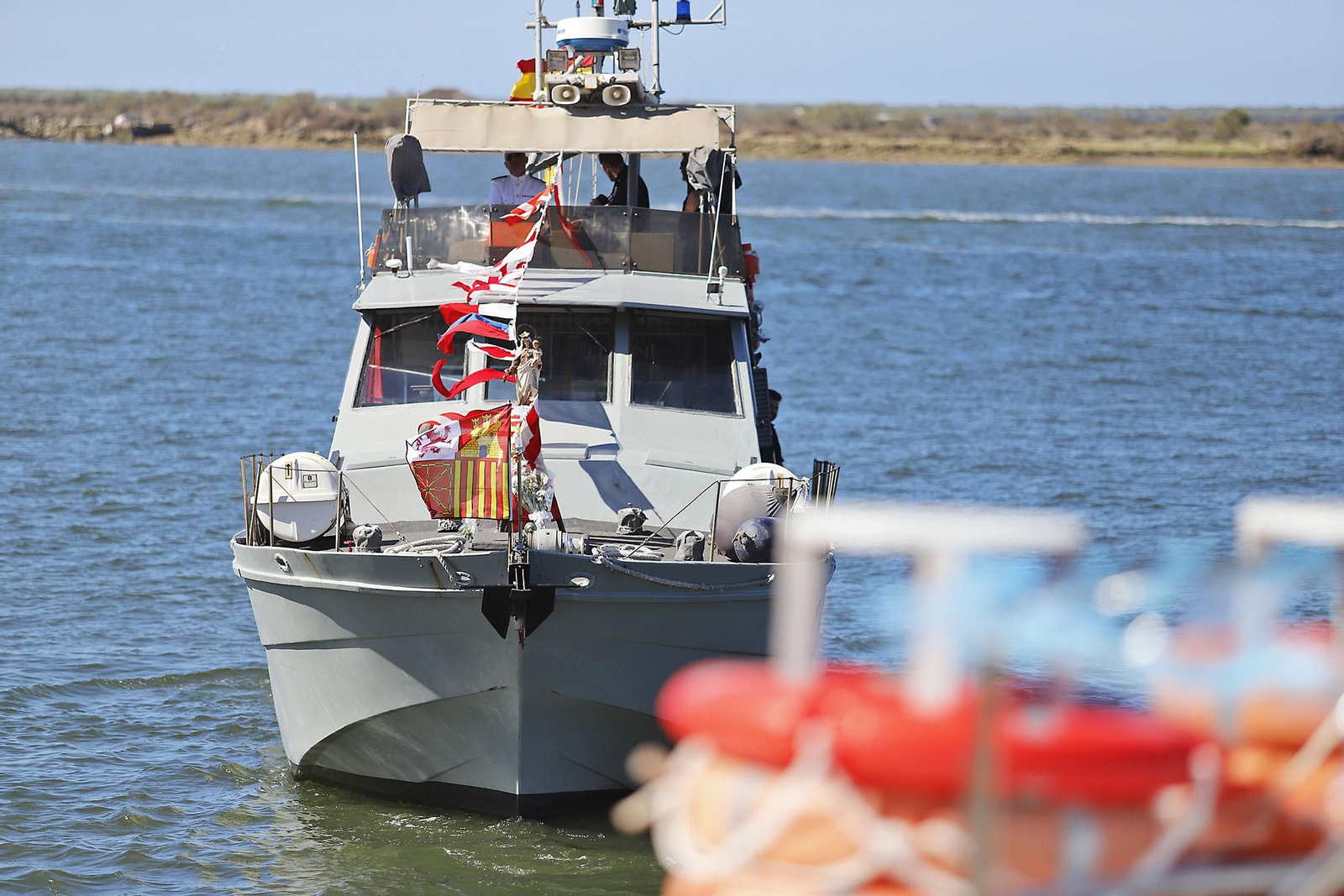 Las imágenes de la Virgen del Carmen por la Ría de Huelva
