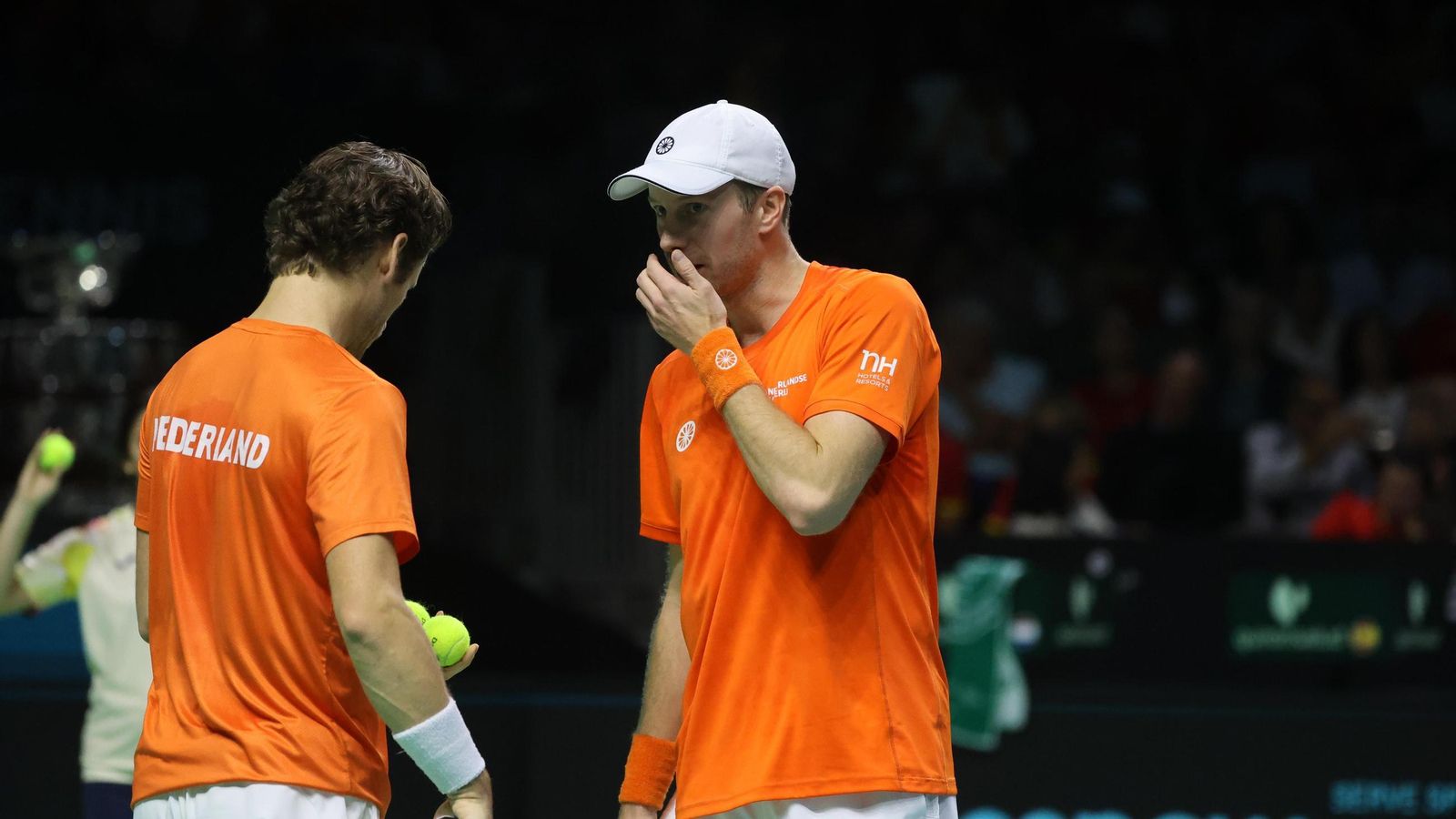 El doble Alcaraz-Granollers vs Koolhof-Van de Zandschulp, en fotos
