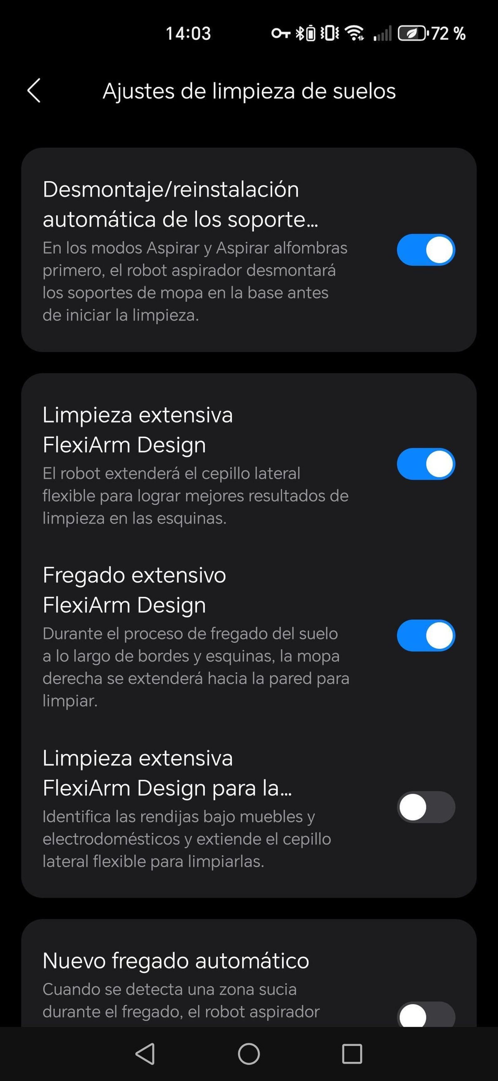 Aplicación Roborock - Robot aspirador Saros Z70