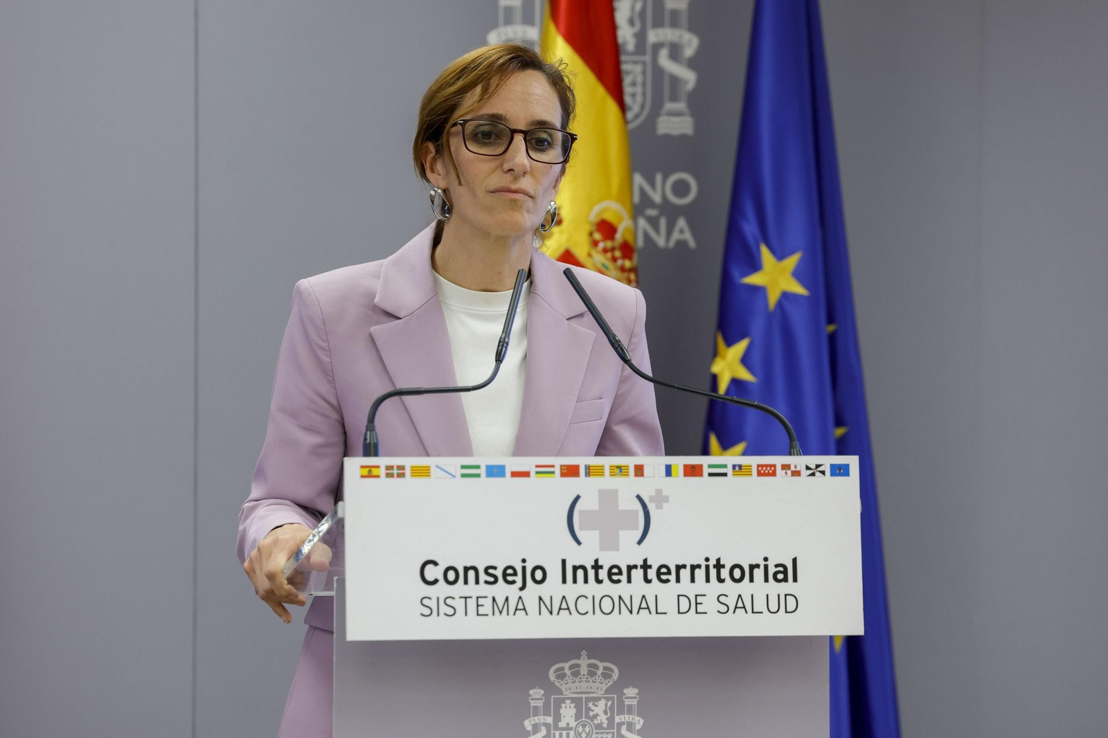 La ministra de Sanidad, Mónica García.