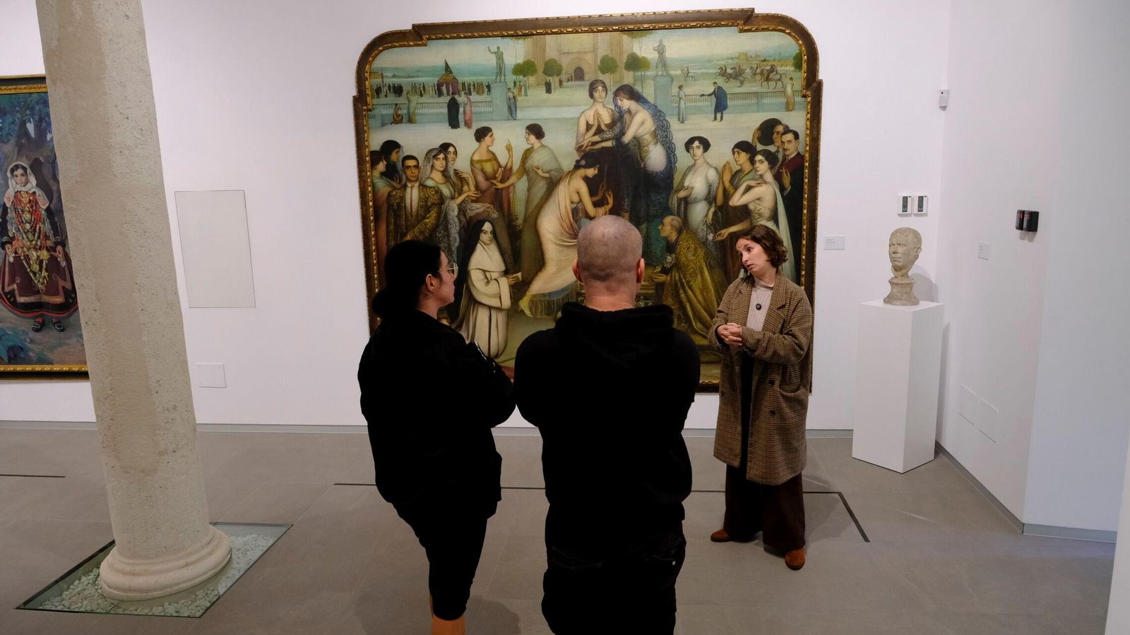 "La Consagración de la Copla" es uno de los cuadros más famosos del MUREC.