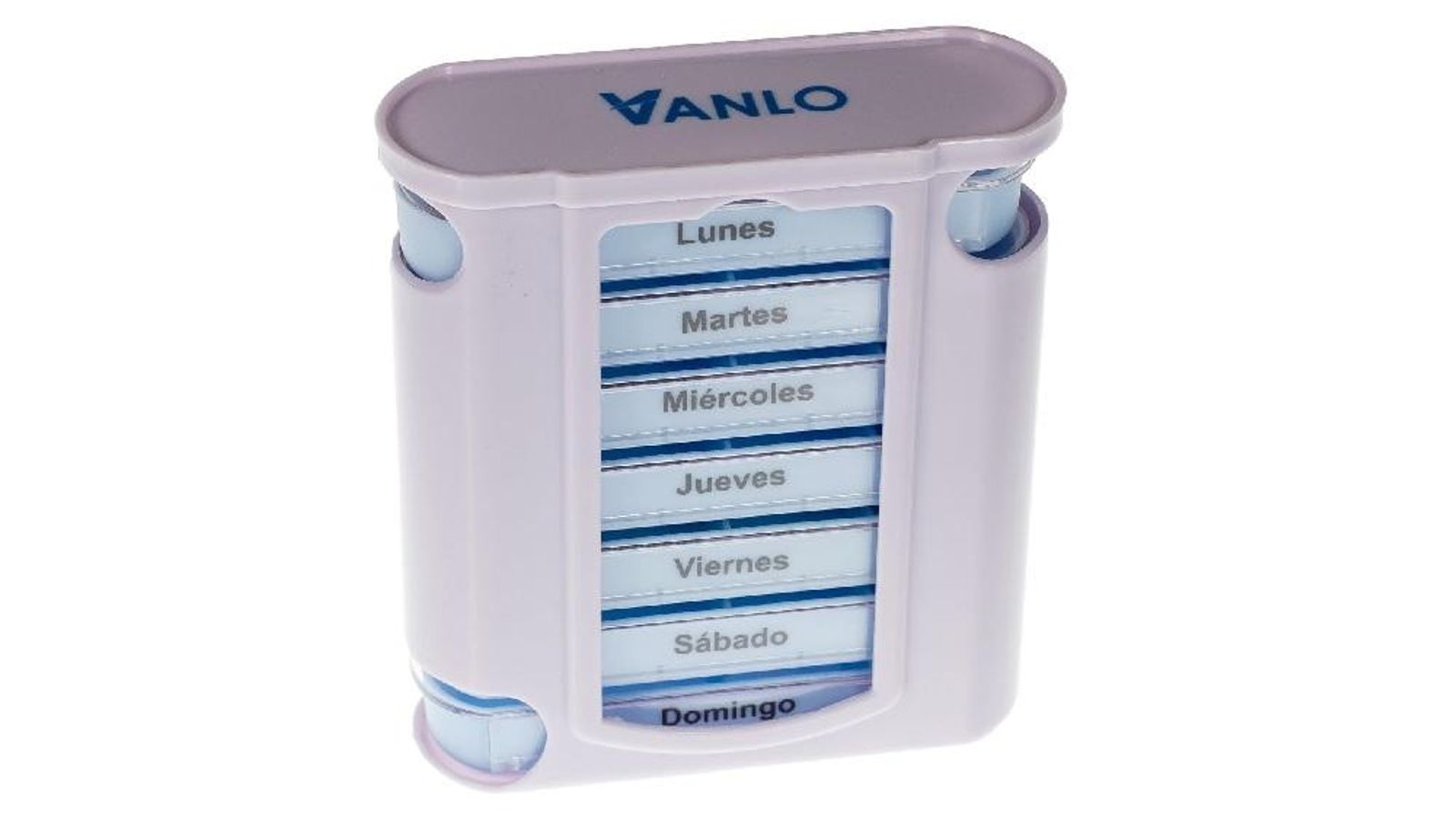 Pastillero en torre con divisiones por días de la semana Vanlo Pastillero en torre con divisiones por días de la semana Vanlo