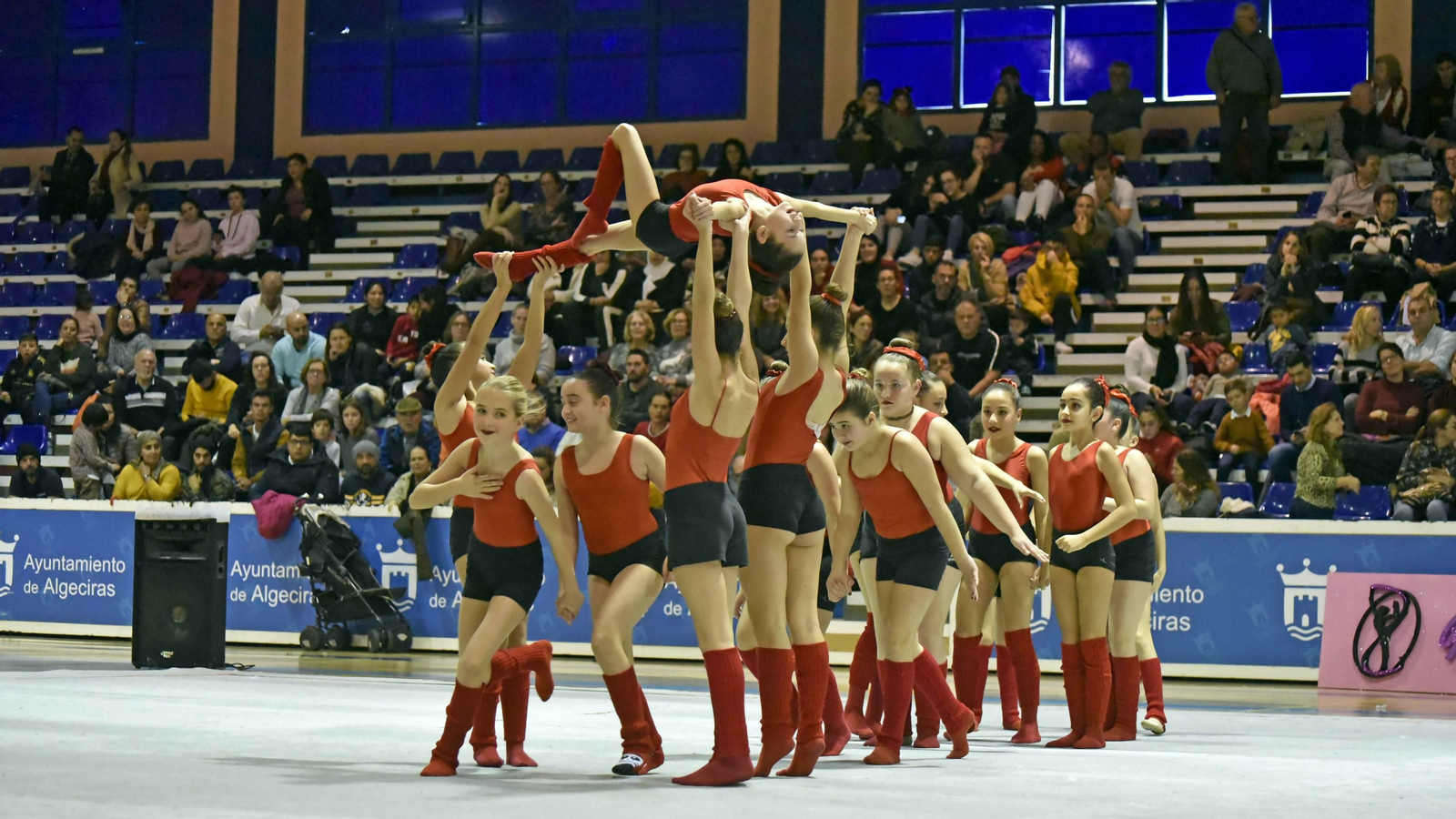 Las fotos de la Gala de Navidad de la gimnasia rítmica en Algeciras