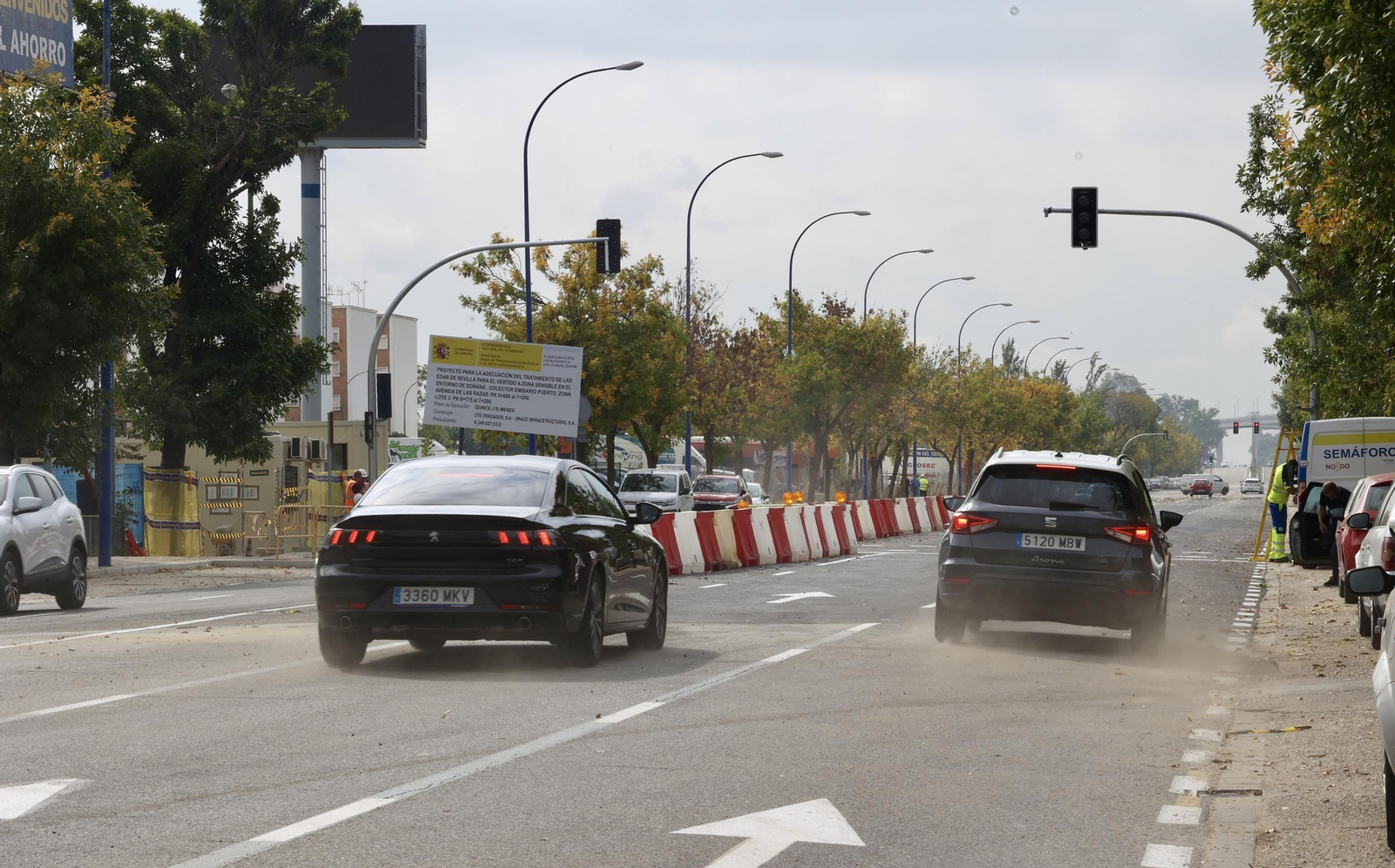 Apertura al tráfico de la Avenida de Las Razas