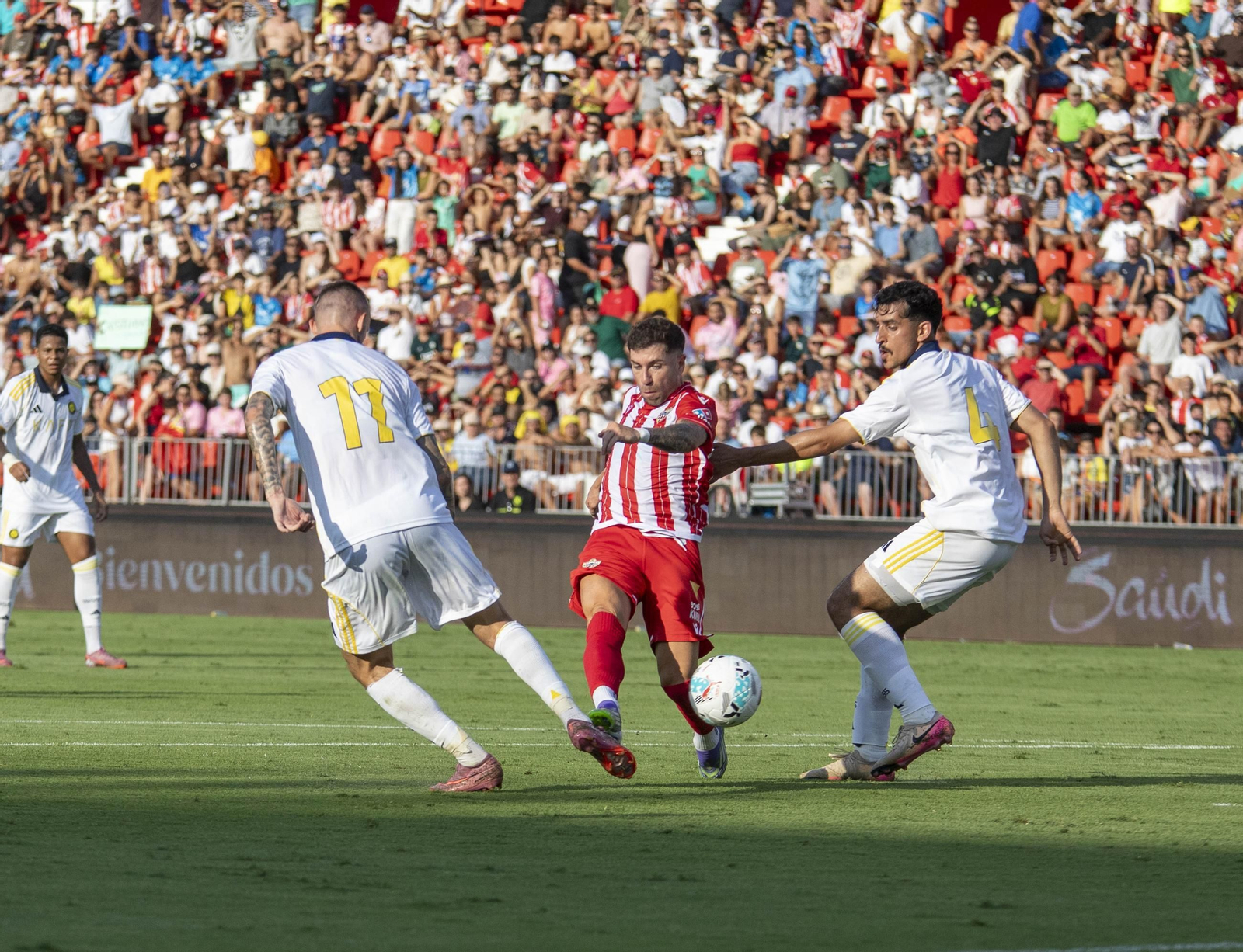 Las mejores imágenes del partido amistos entre UD Almería y el Al-Nassr