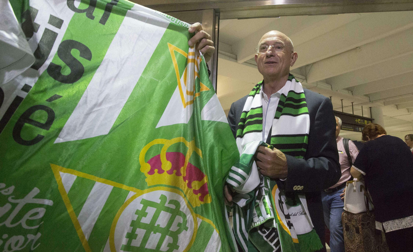 Lorenzo Serra Ferrer, en su regreso a Sevilla.