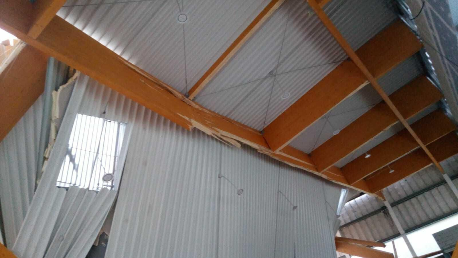 Los efectos de la tormenta en Málaga capital