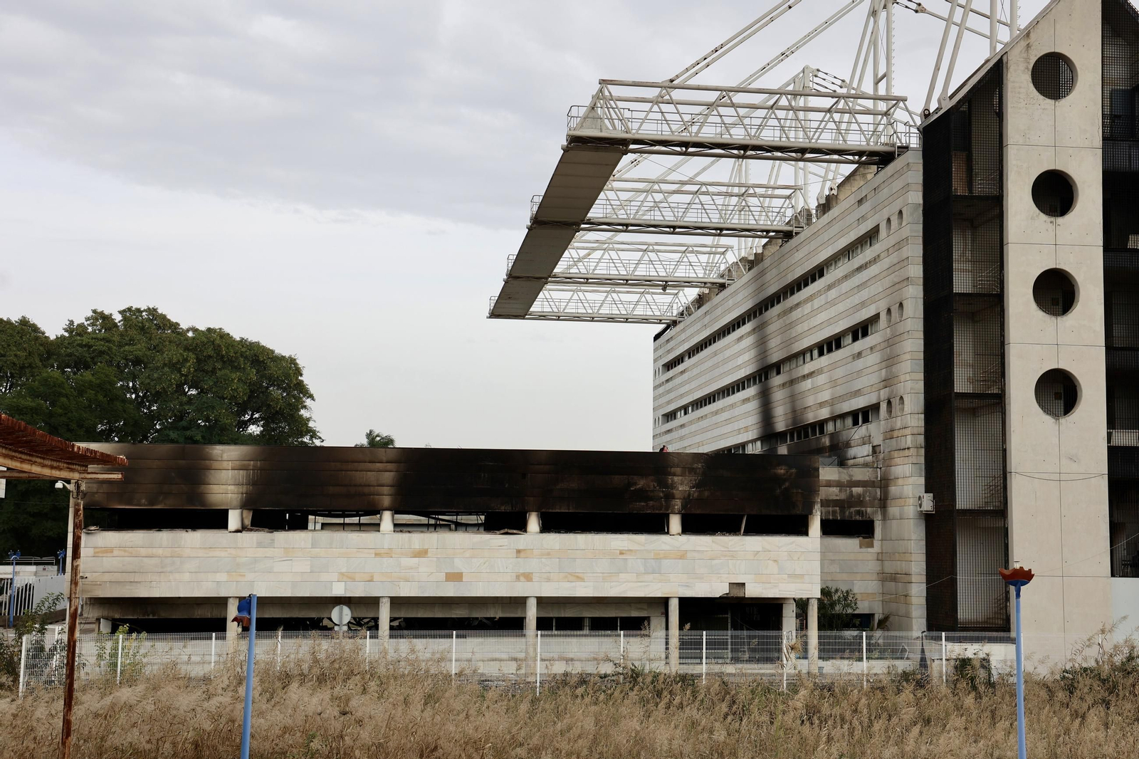 Así ha quedado el Auditorio Rocío Jurado tras el incendio