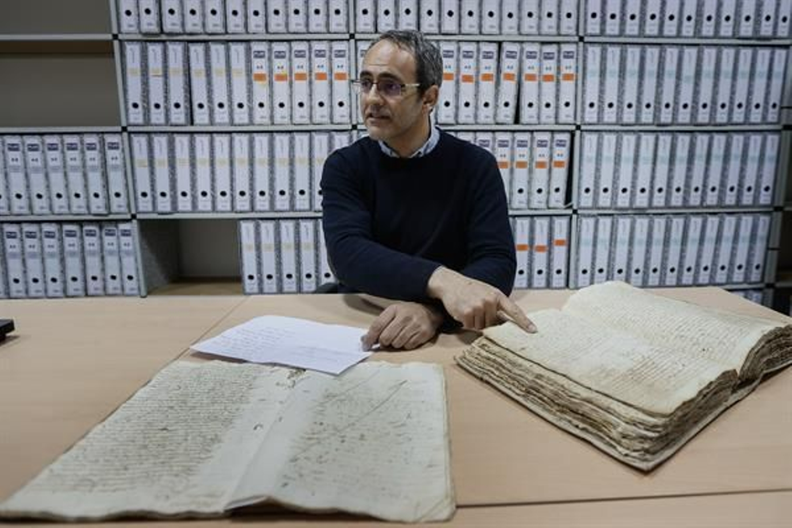 El historiador Bartolomé Miranda Díaz, experto documentalista de la Universidad de Sevilla