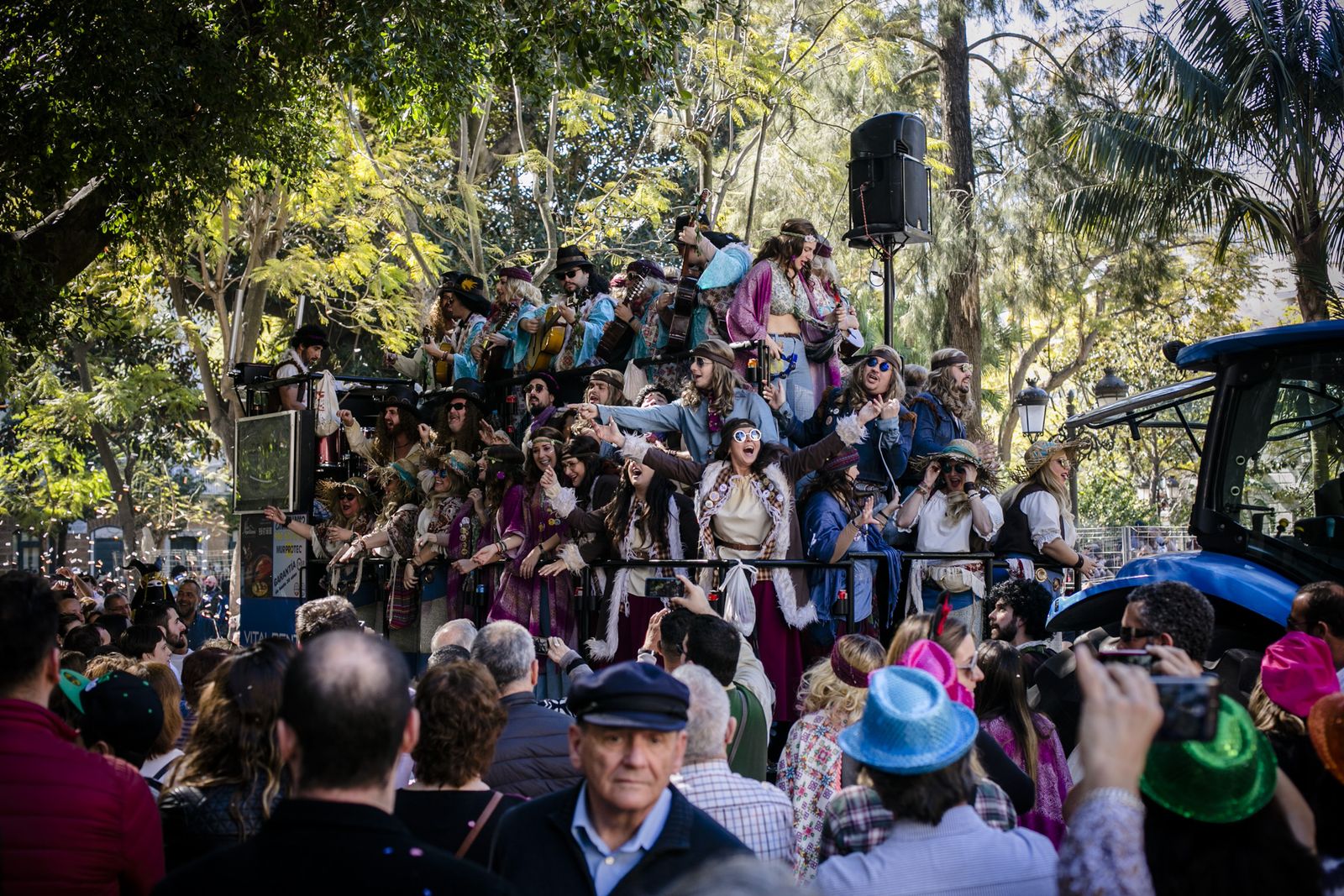 Las imágenes del último domingo de Carnaval
