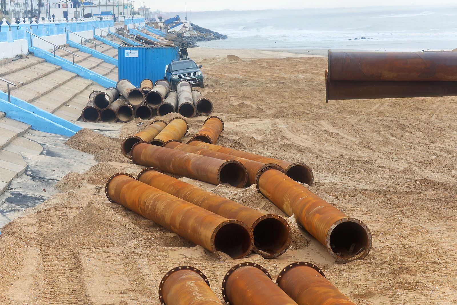 Las fotografías de los daños en Matalascañas