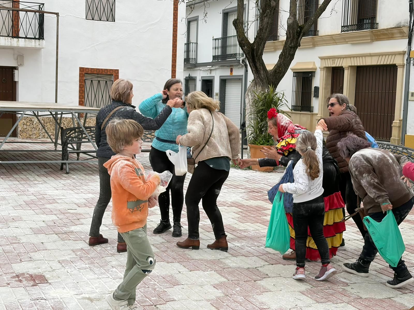Batalla de la Harina en Ochavillo del Río.