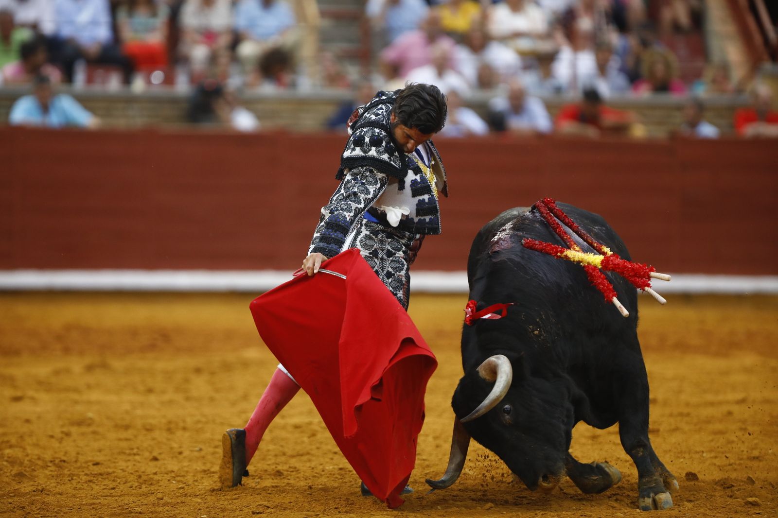 La corrida mixta de Diego Ventura, Morante de la Puebla y Pablo Aguado en Córdoba, en imágenes