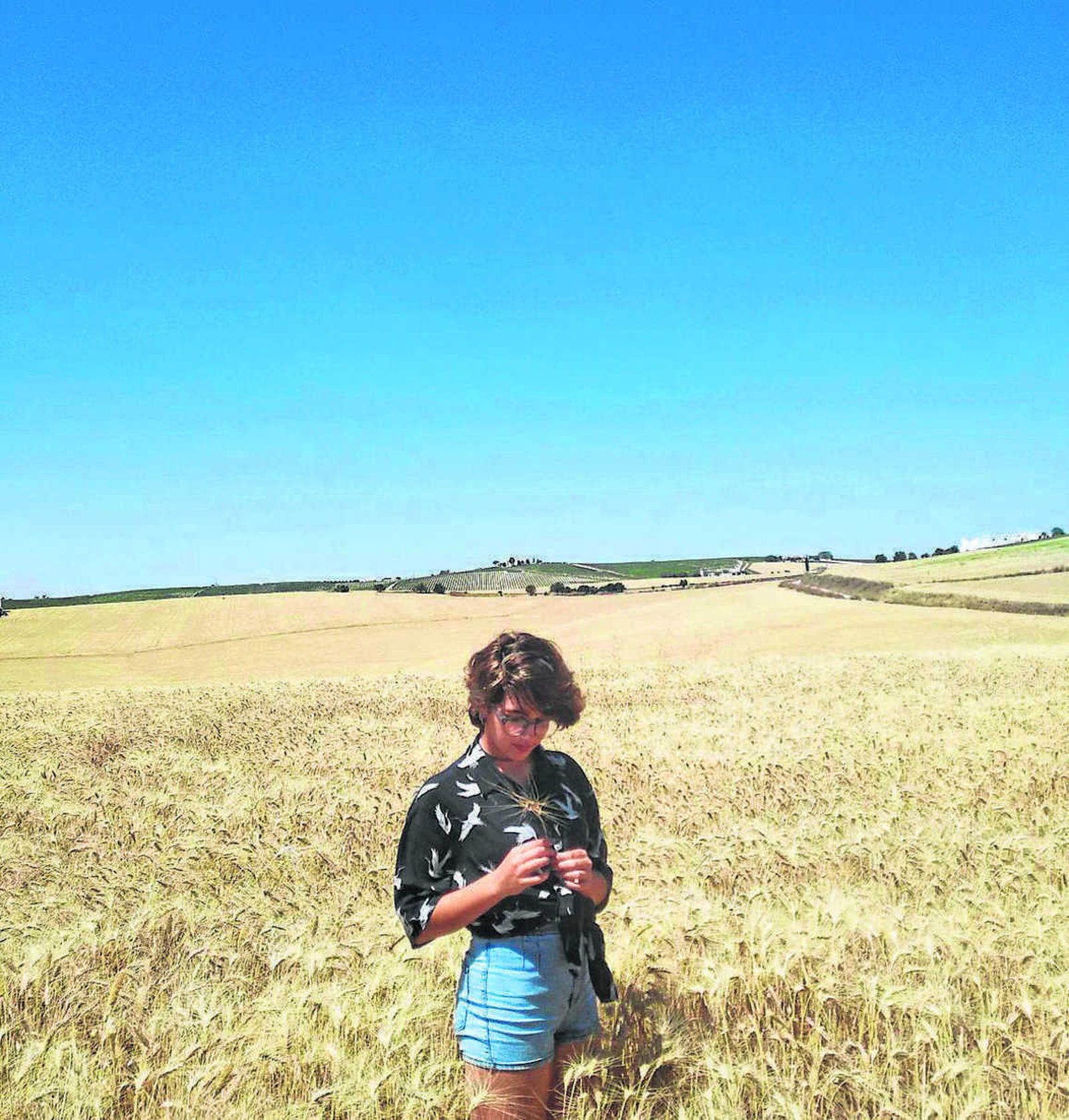 La jerezana Paloma Froján, que estudiará Bachillerato en Armenia.