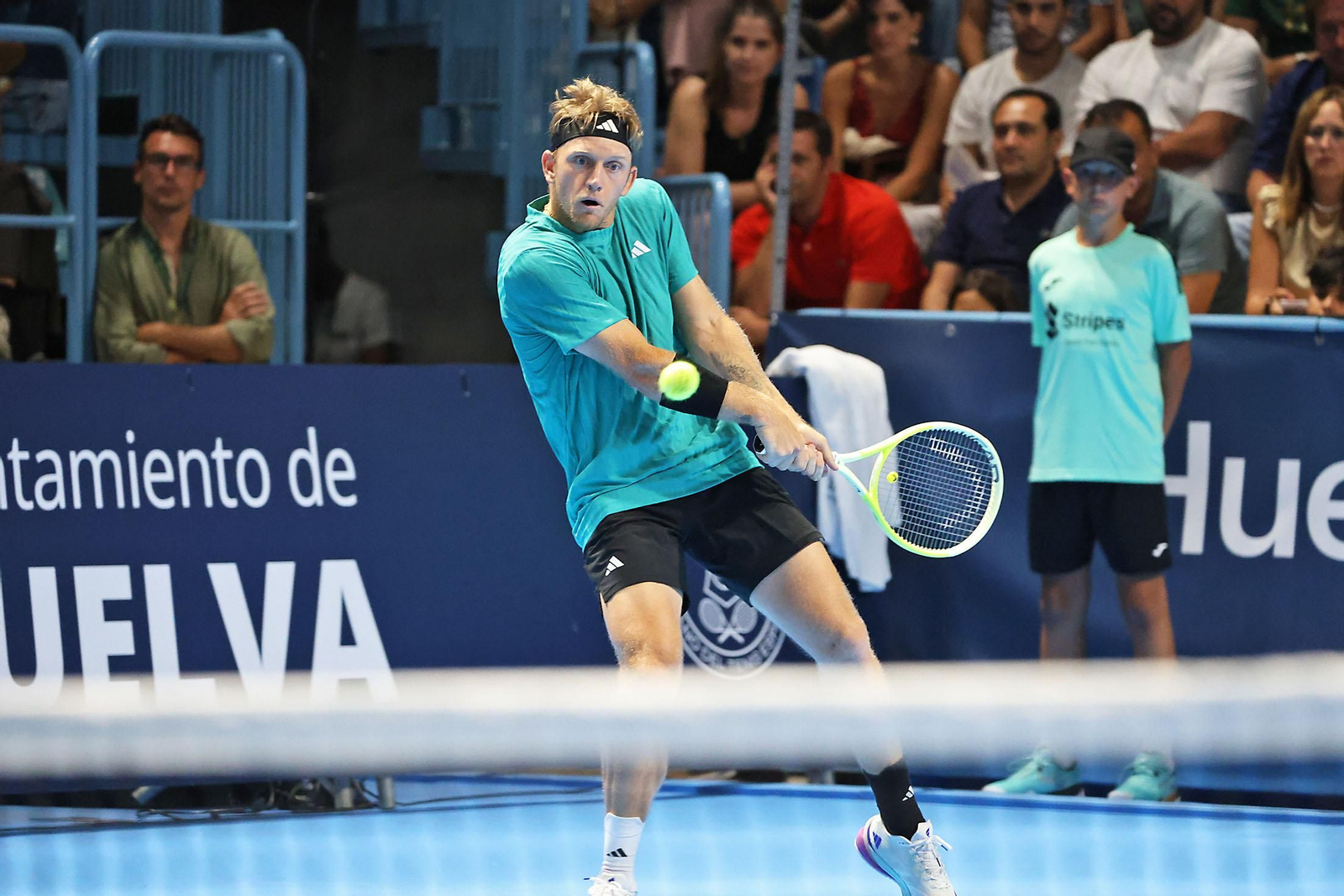Imágenes de la final masculina de la Copa del Rey de tenis entre Daniil Medvedev y Alejandro Davidovich