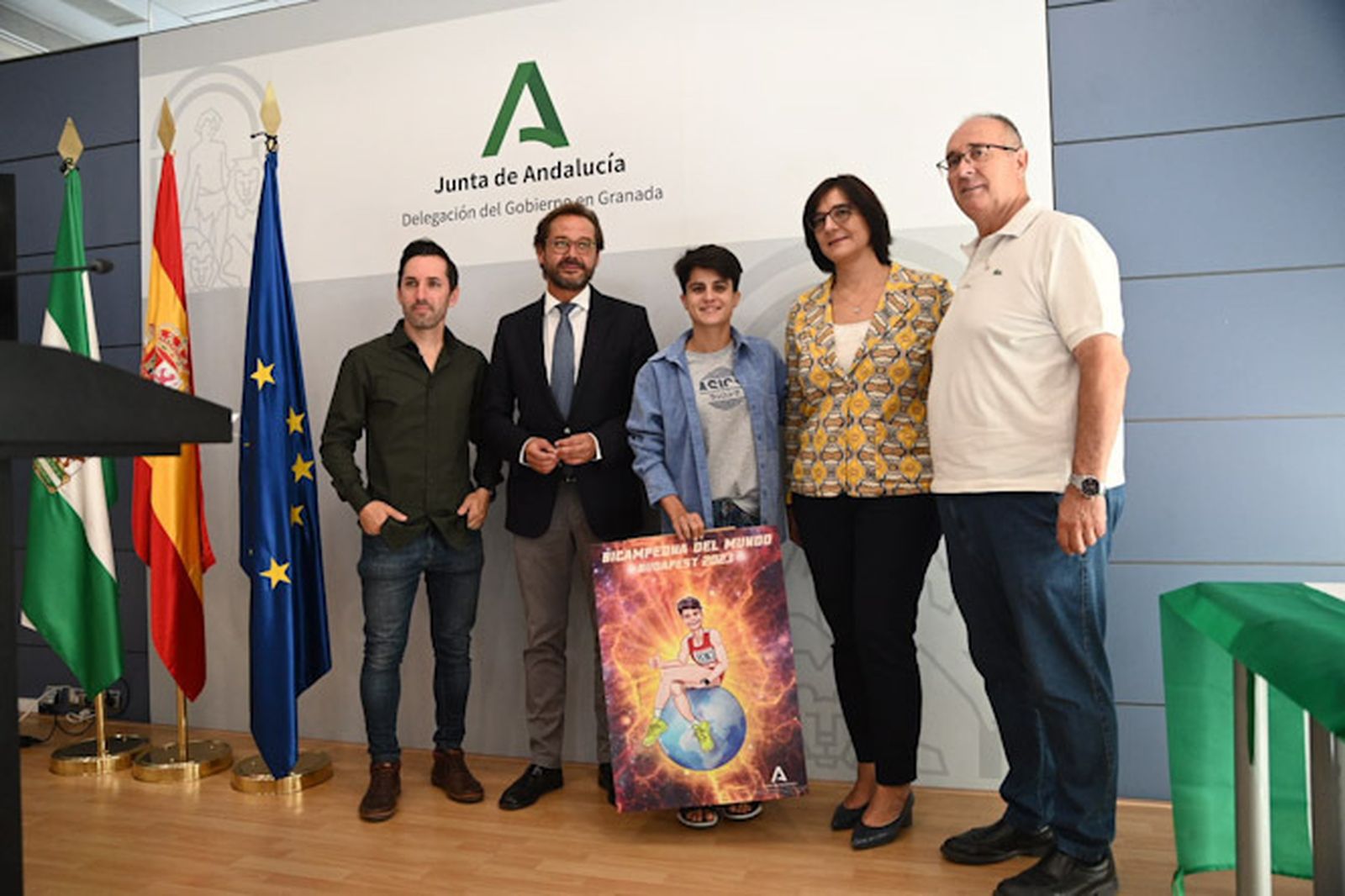 Un momento del acto de este jueves