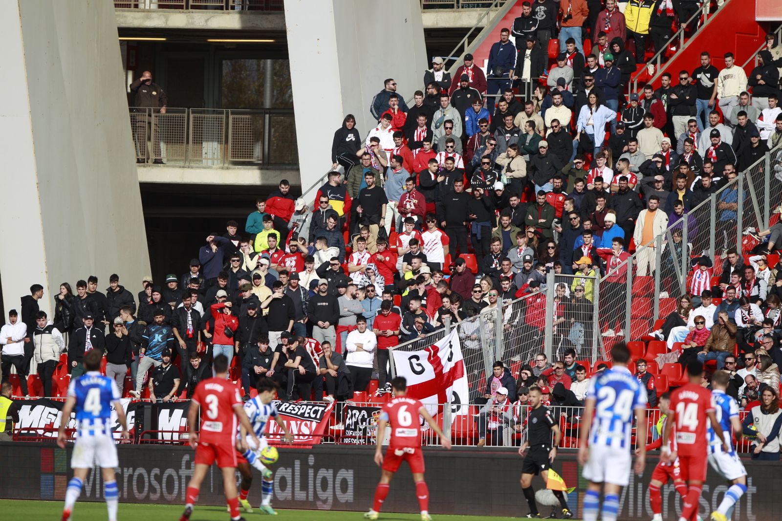 Imágenes del partido U.D. Almería-Real Sociedad