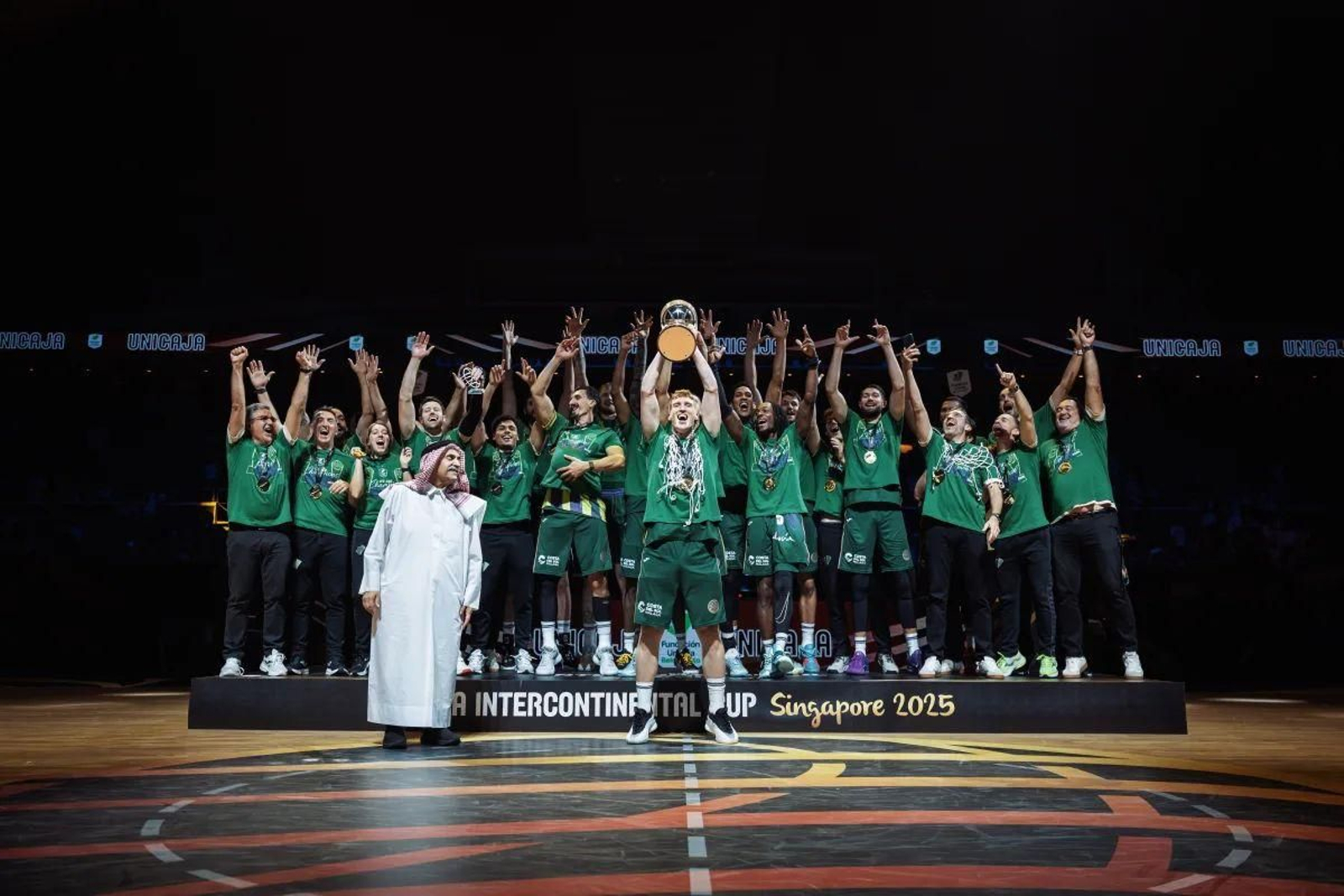 Las fotos del Unicaja campeón en la Copa Intercontinental