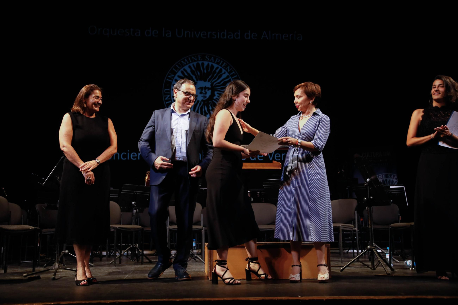 El concierto de la Orquesta de la UAL en el Auditorio Maestro Padilla, en imágenes