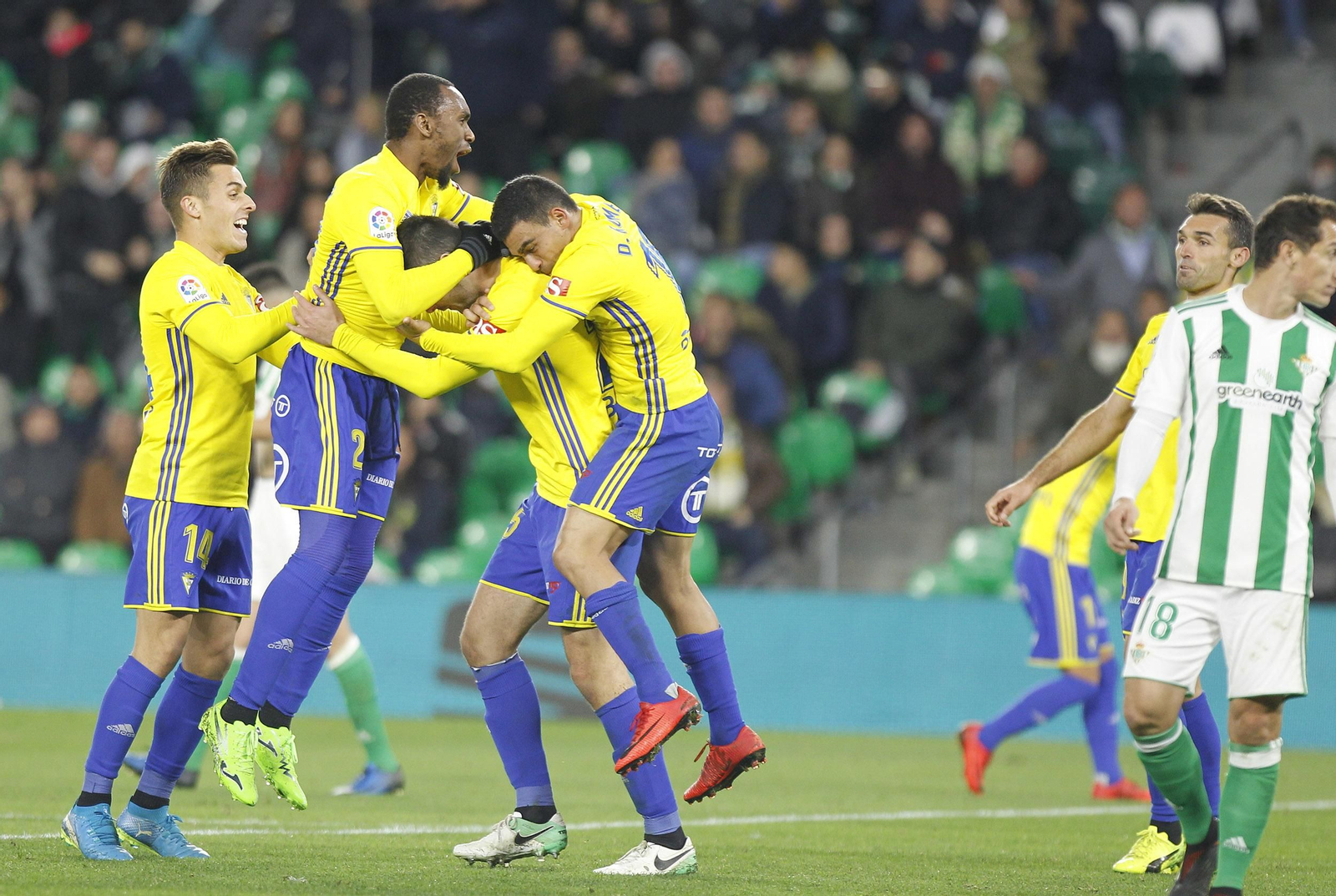 Las imágenes del Betis-Cádiz de Copa