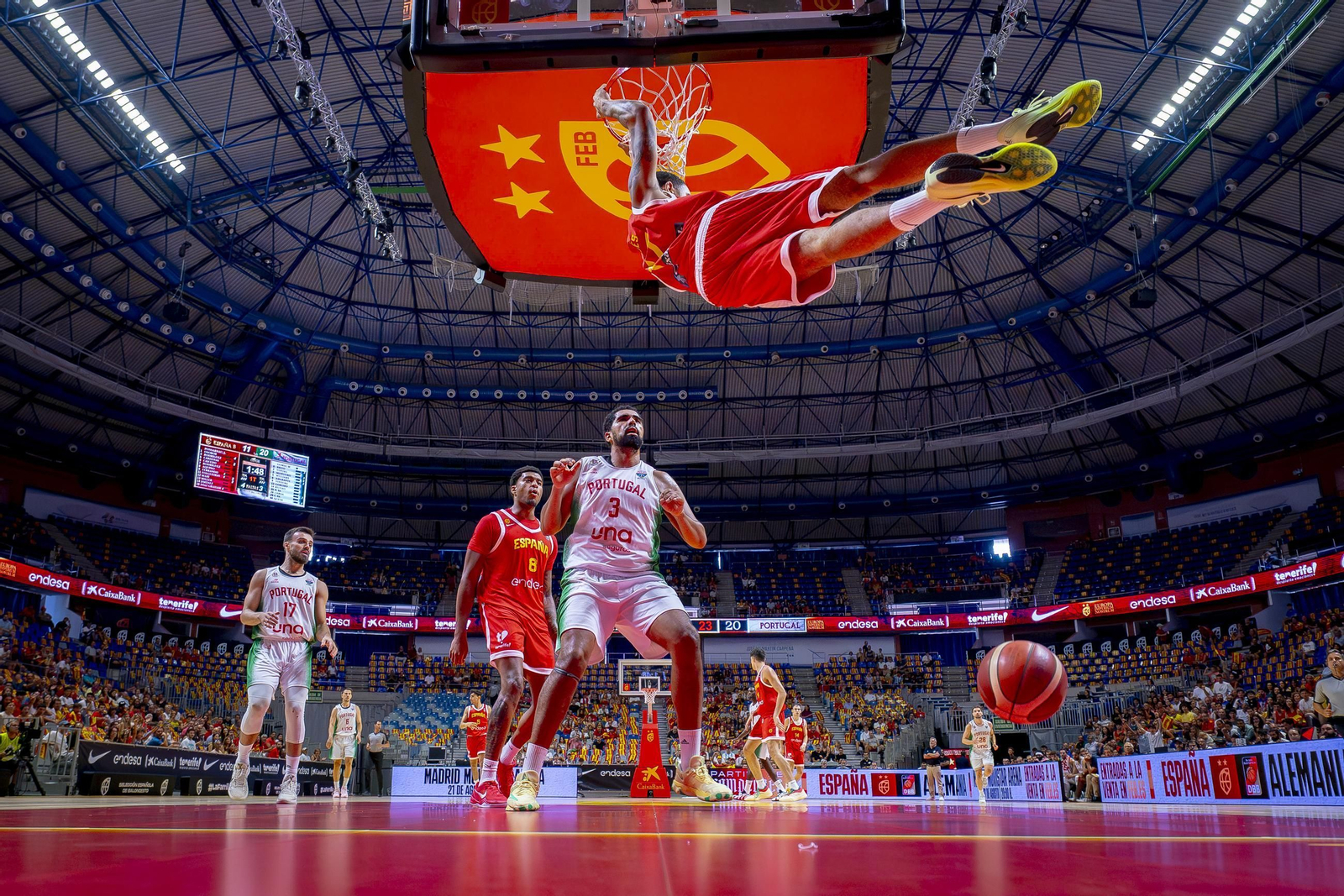 España B - Portugal en Málaga, en fotos