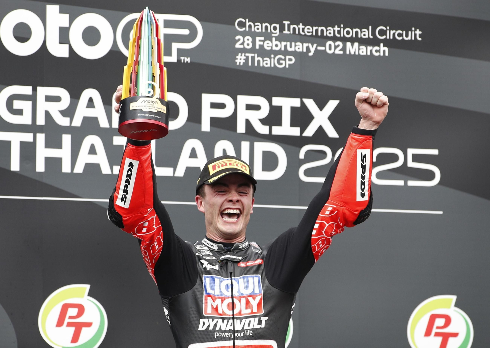 Las fotos del triunfo de Marc Márquez en Tailandia