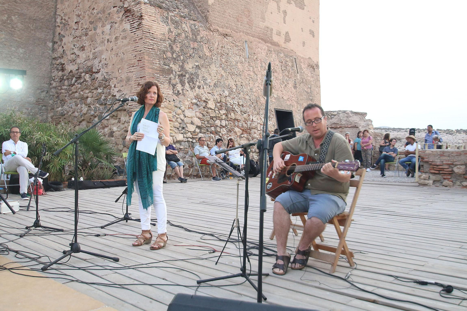 Las imágenes del 'Amanecer en la Alcazaba'
