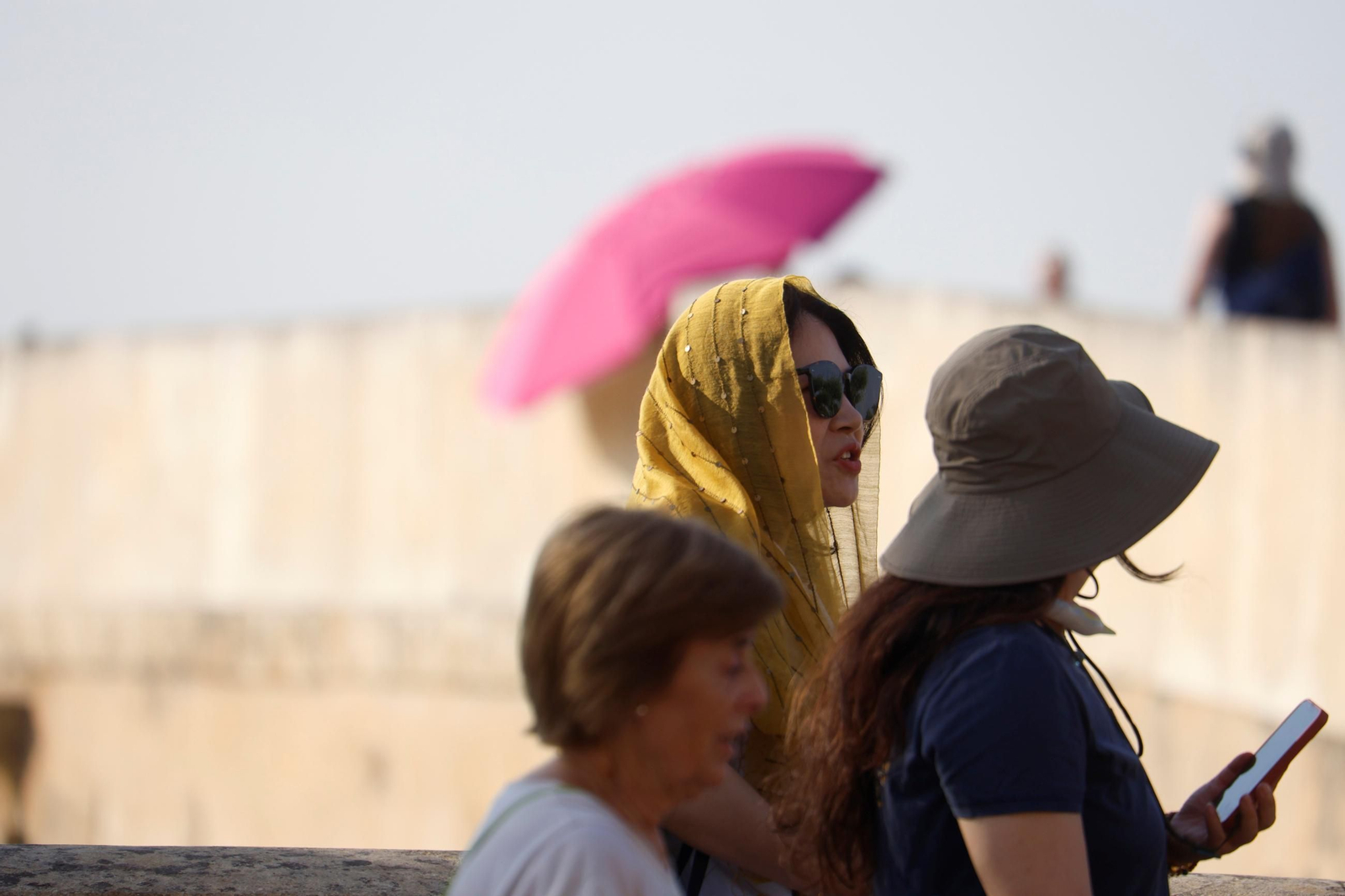 El turismo en Córdoba con aviso rojo por altas temperaturas, en imágenes