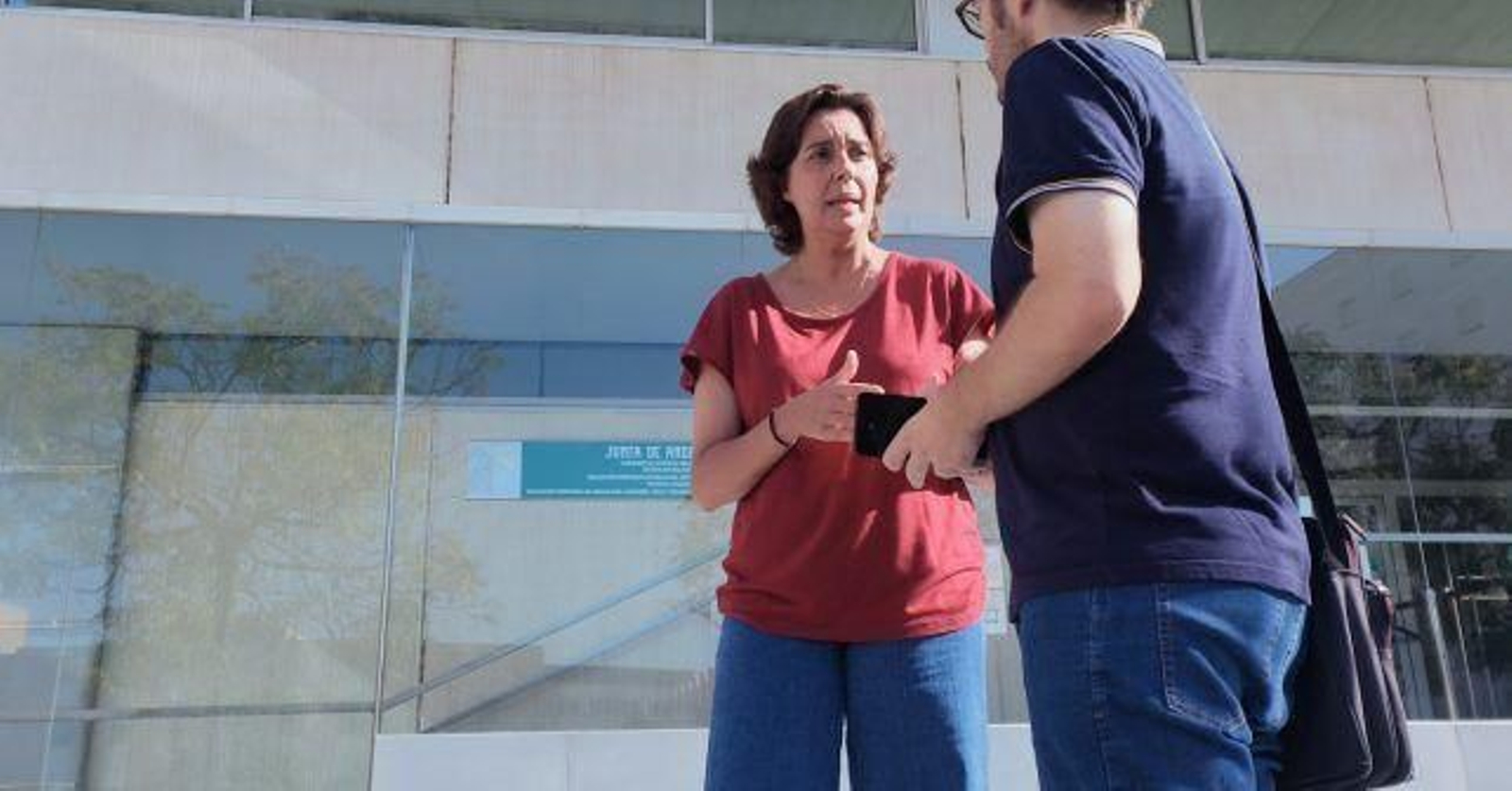 Susana Rivas, este jueves en rueda de prensa.