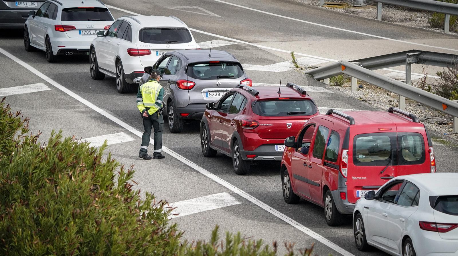 Agricultores y ganaderos vuelven a cortar la NIV en Jerez