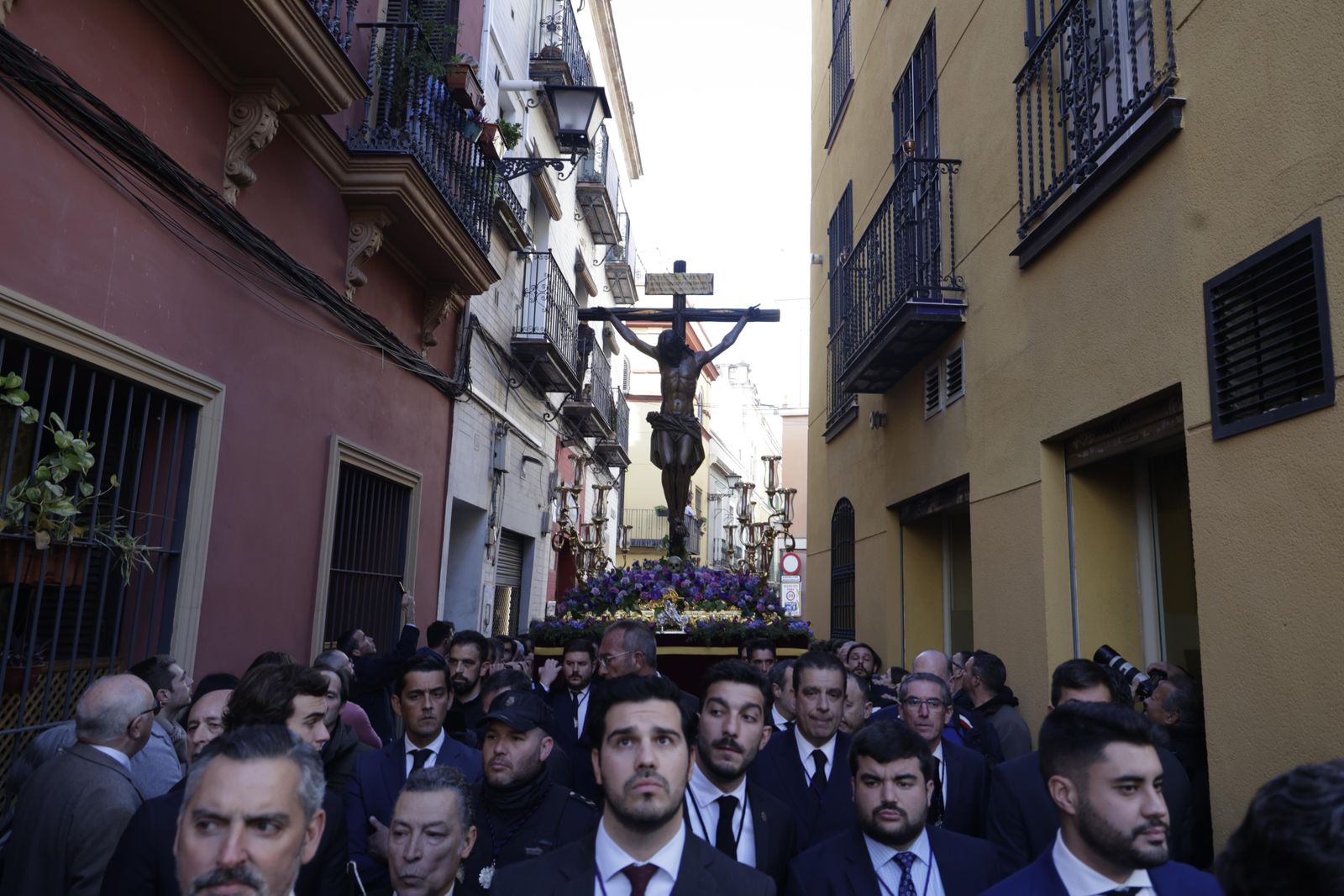 Las imágenes del Vía Crucis de las Hermandades