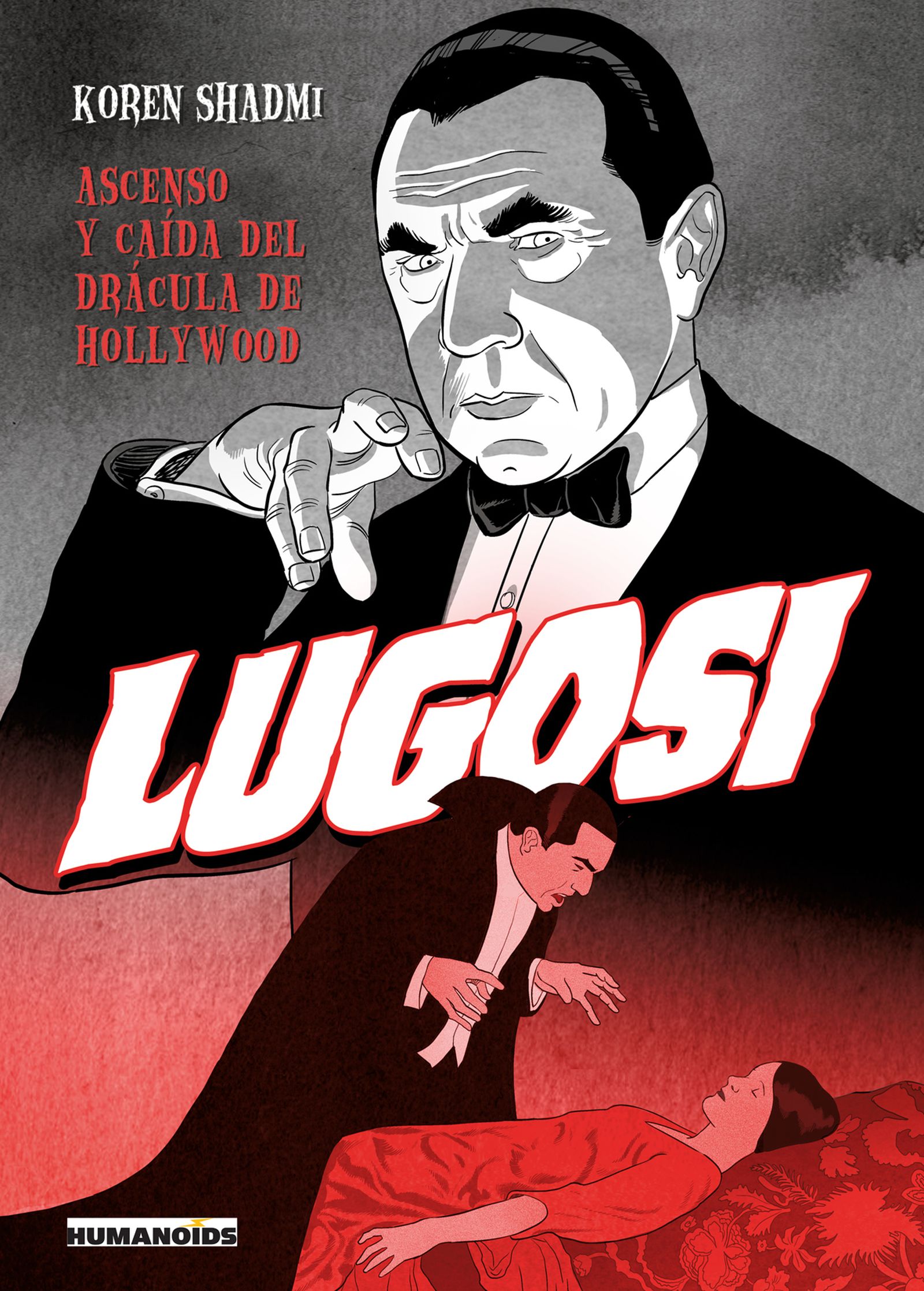 El principal actor que encarnó a Drácula, Bela Lugosi, es protagonista de este cómic.