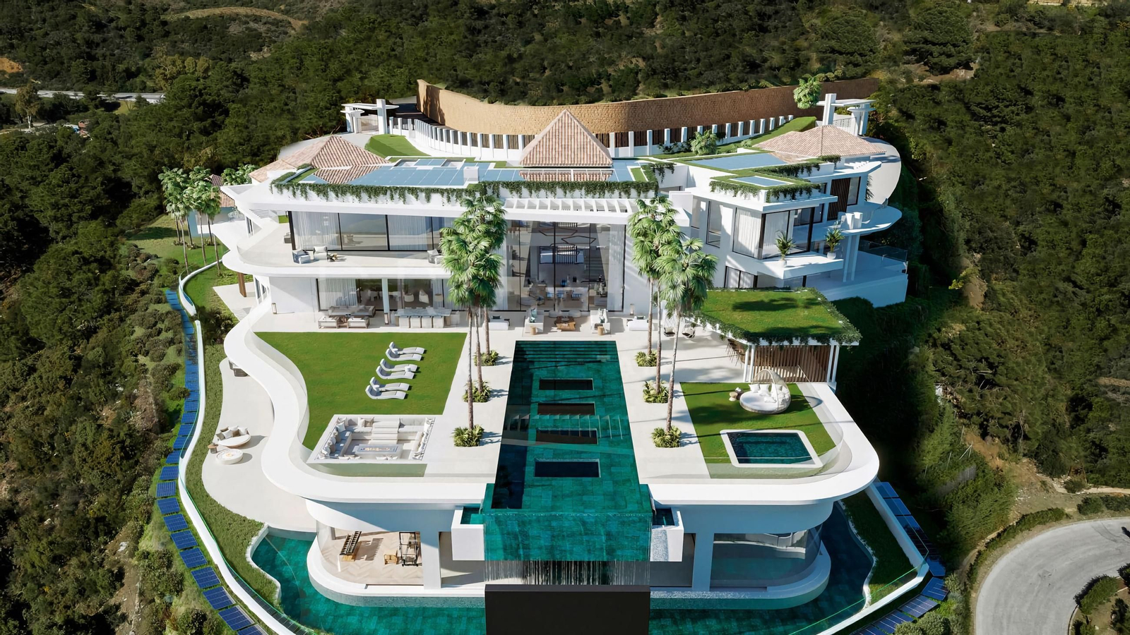 Villa Enso, en Marbella. Villa Enso, en Marbella.