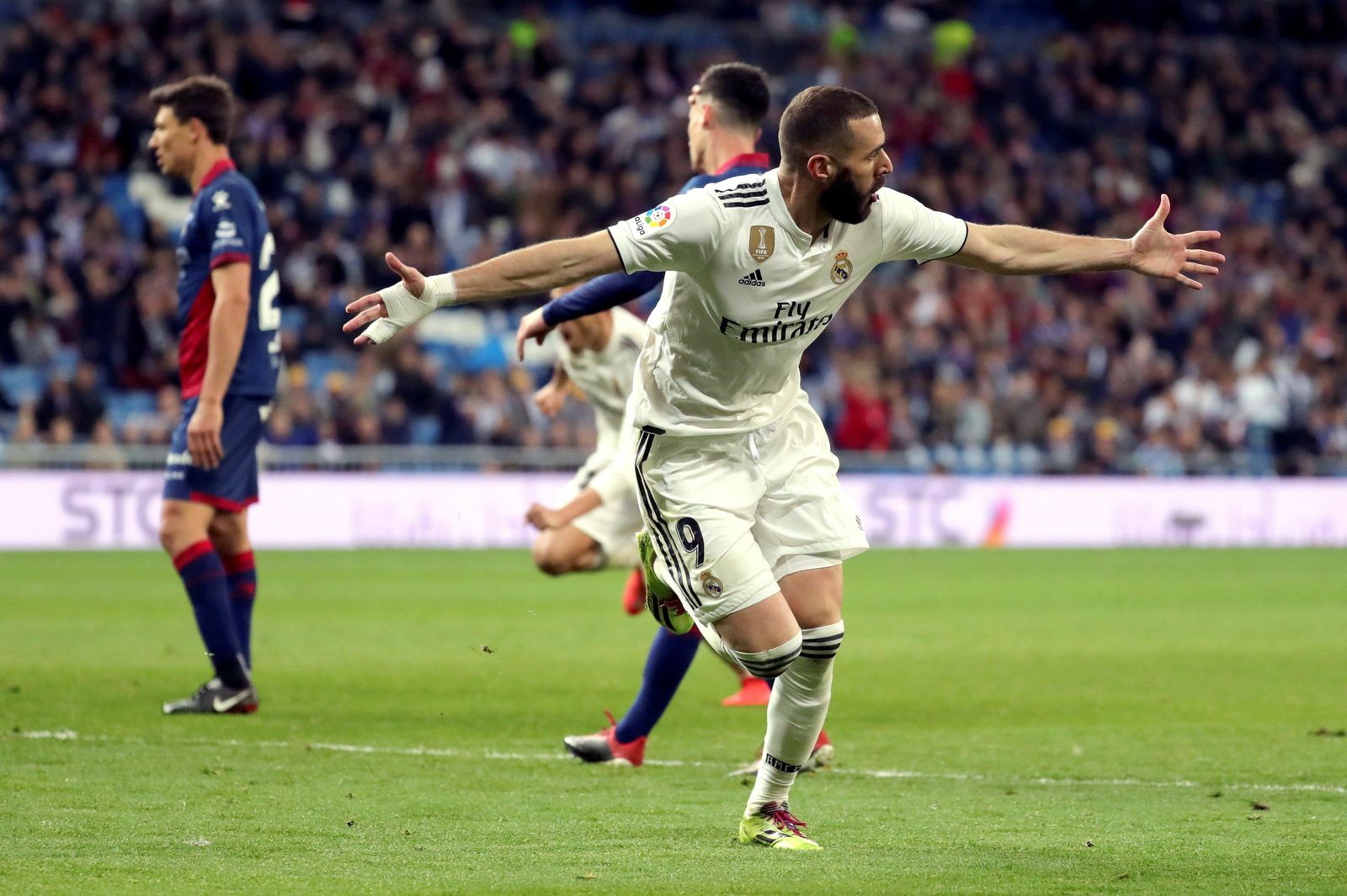 Las imágenes del Real Madrid-Huesca
