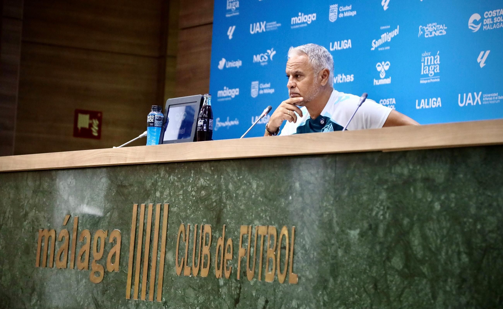 El paso de Sergio Pellicer por el Málaga CF, en fotos