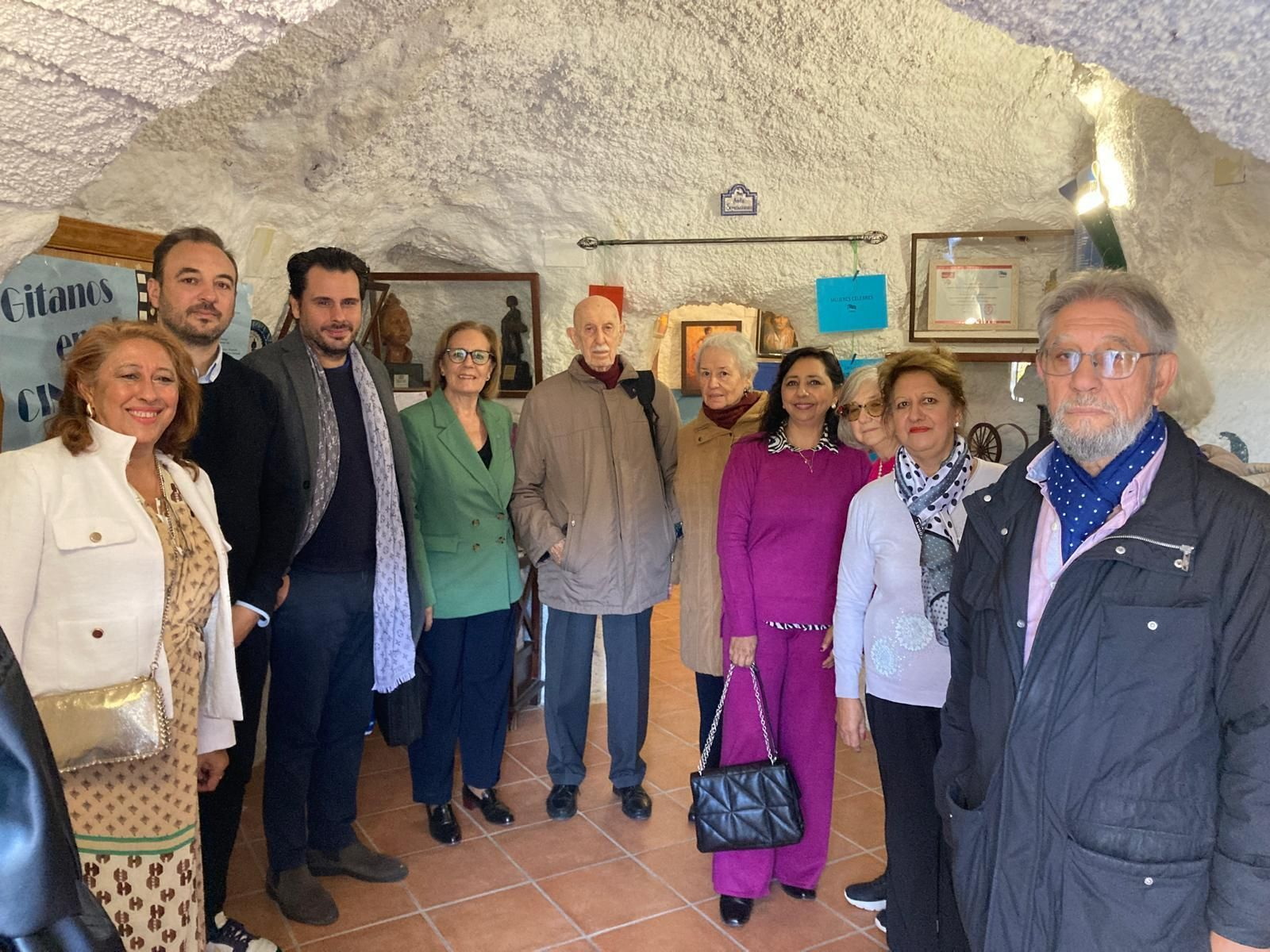 Representantes de ambas asociaciones participantes en el proyecto.