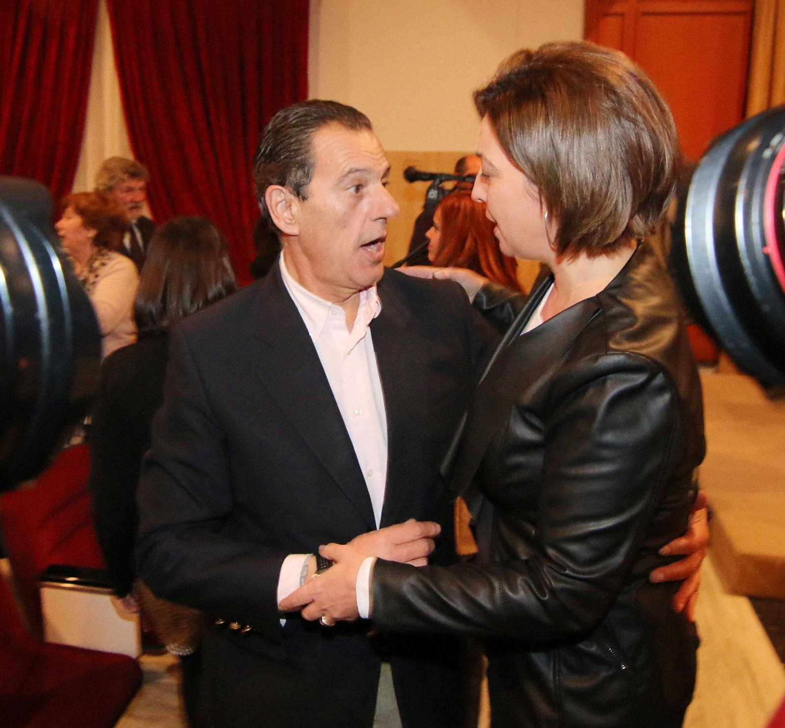 Imágenes del funeral de Andrés Ocaña.