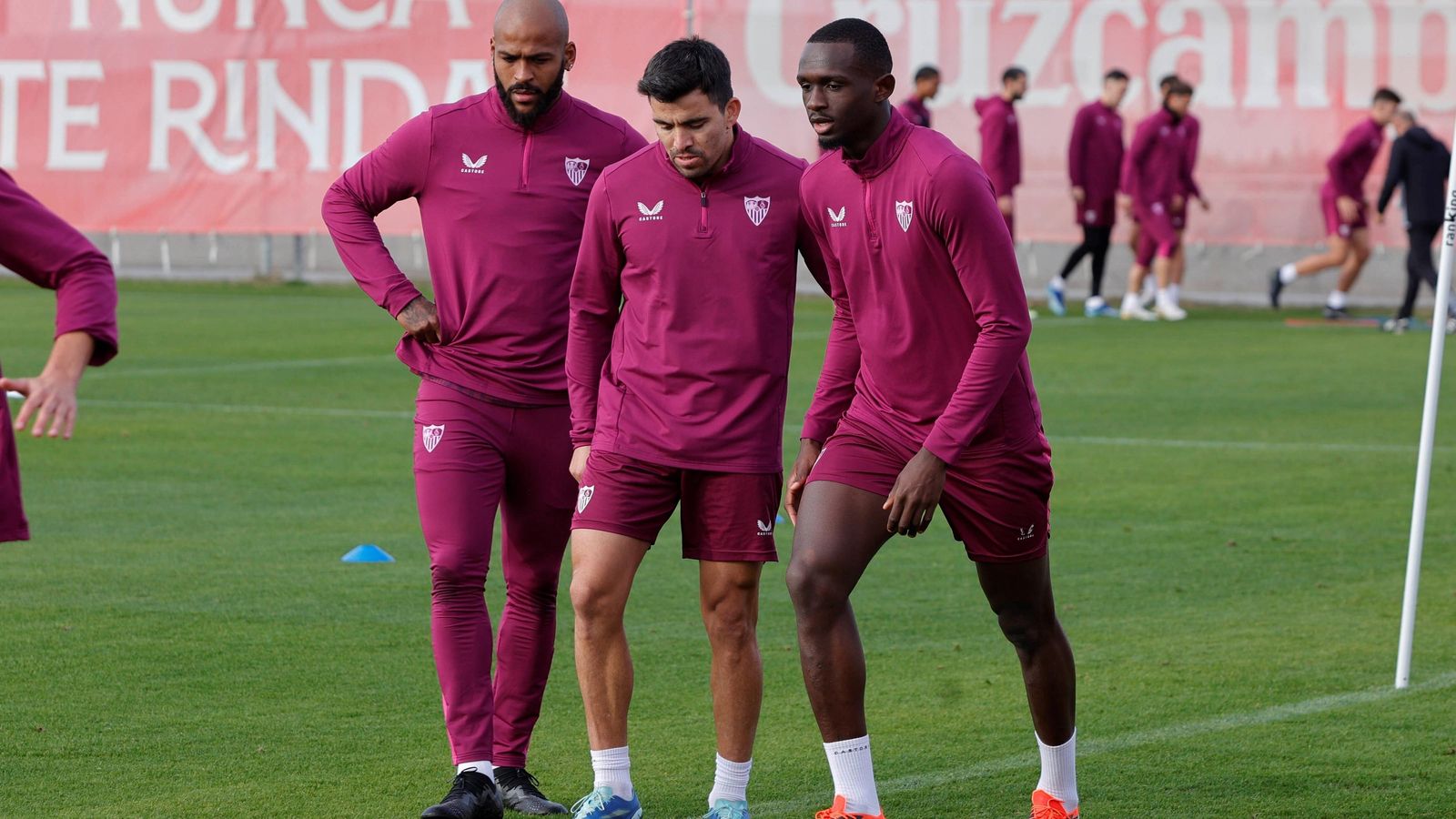 Marcao, Acuña y Nianzou.