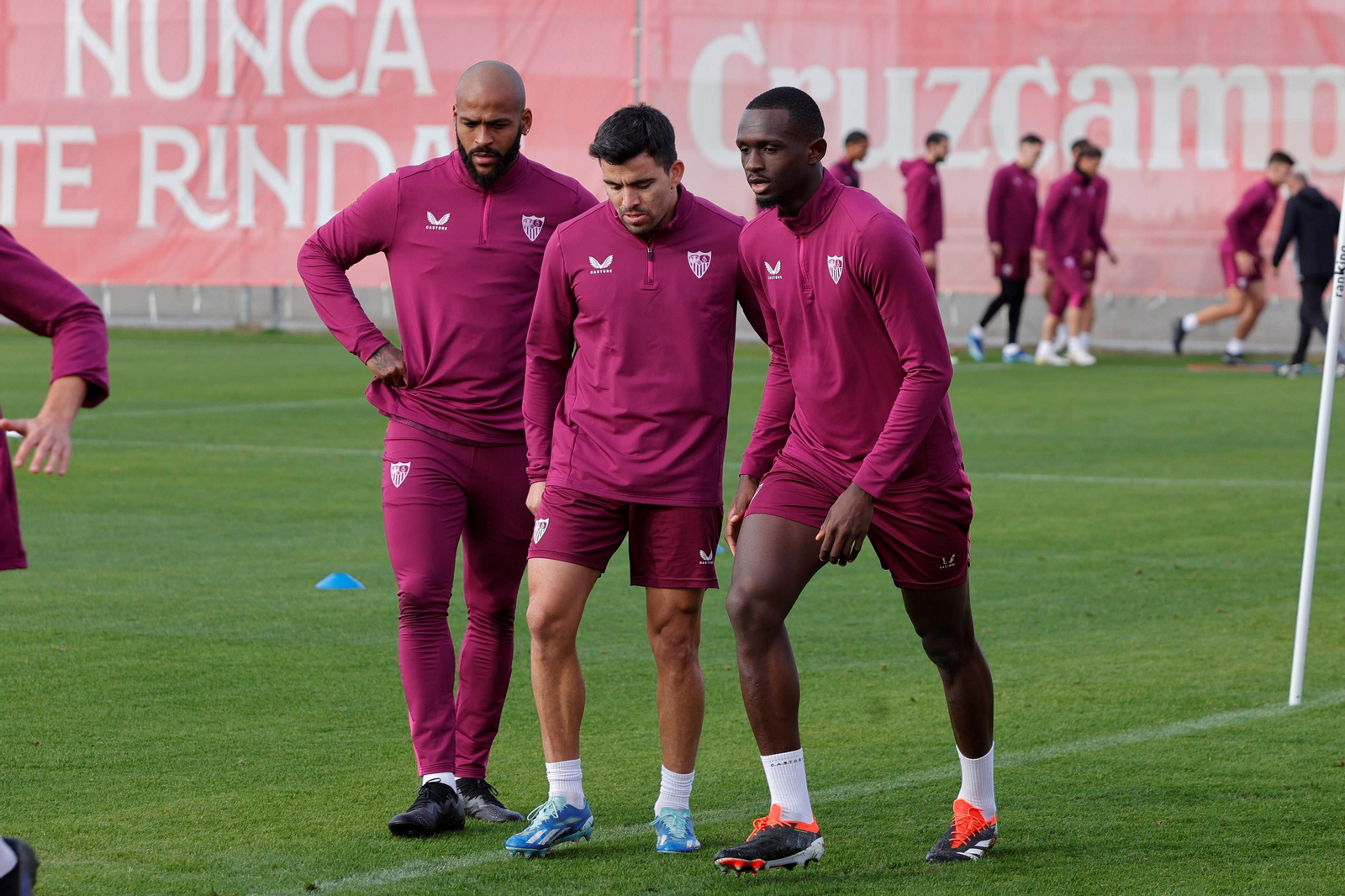 Marcao, Acuña y Nianzou.